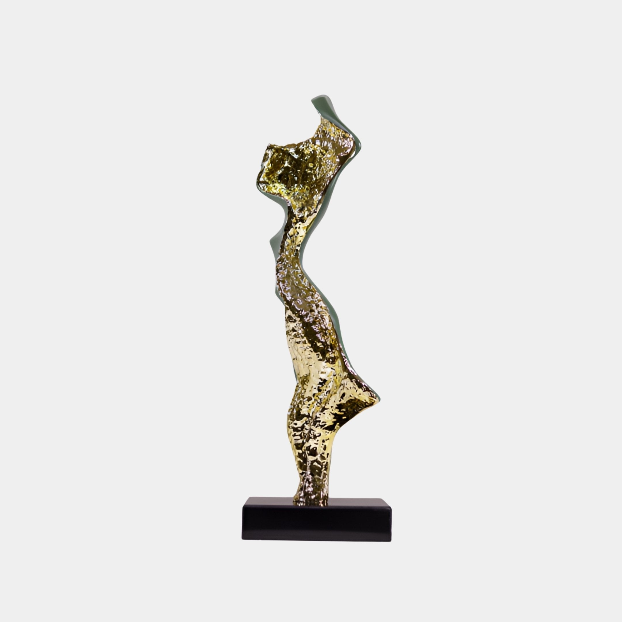 Petworth Gold Flame Sculpture - 55cm