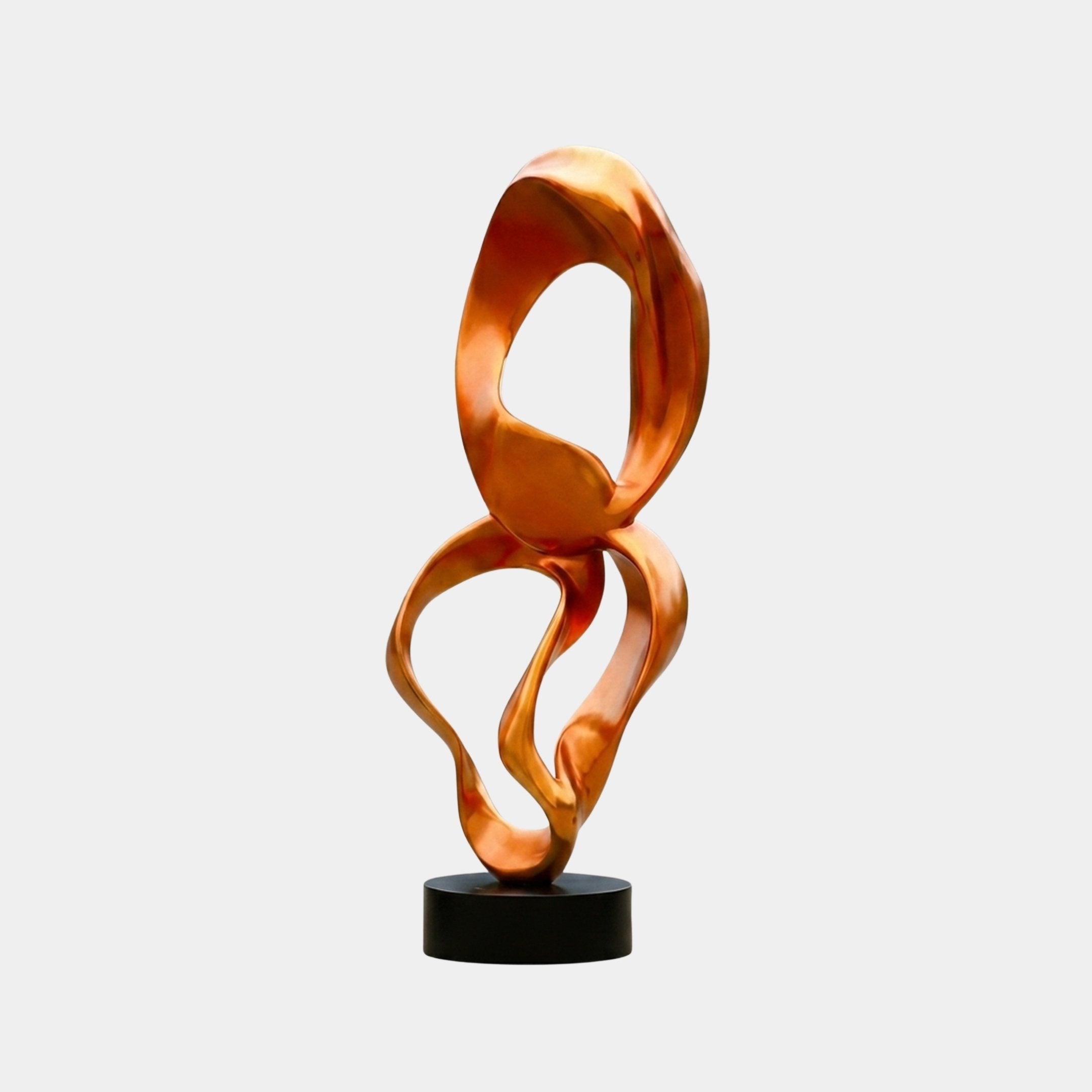 Boscastle Copper Flame Sculpture - 180cm