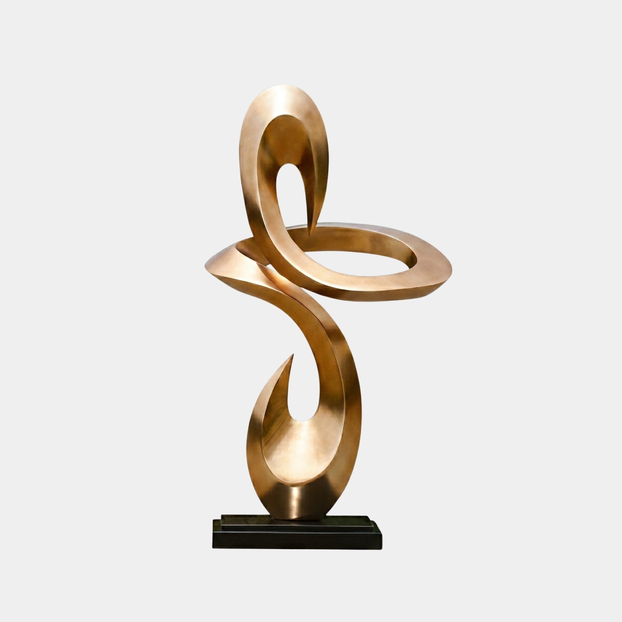Widecombe Gold Knot Sculpture - 166cm