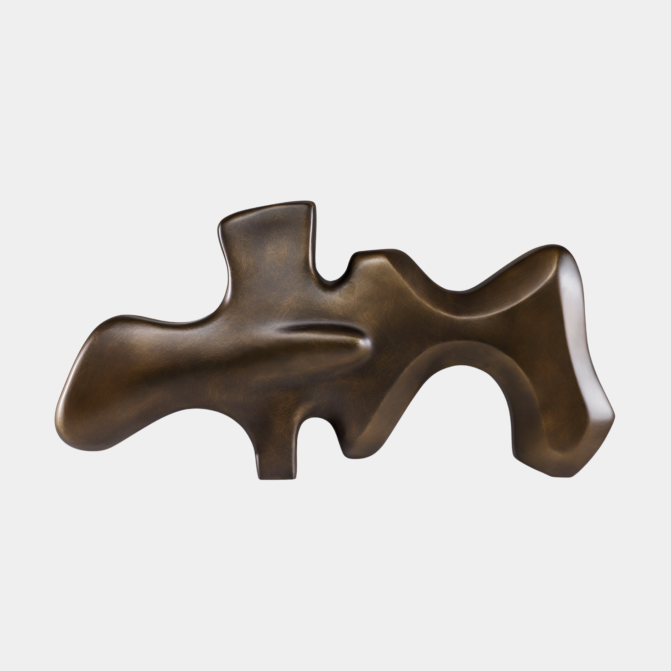 Ringmore Brown Organic Sculpture - 80cm