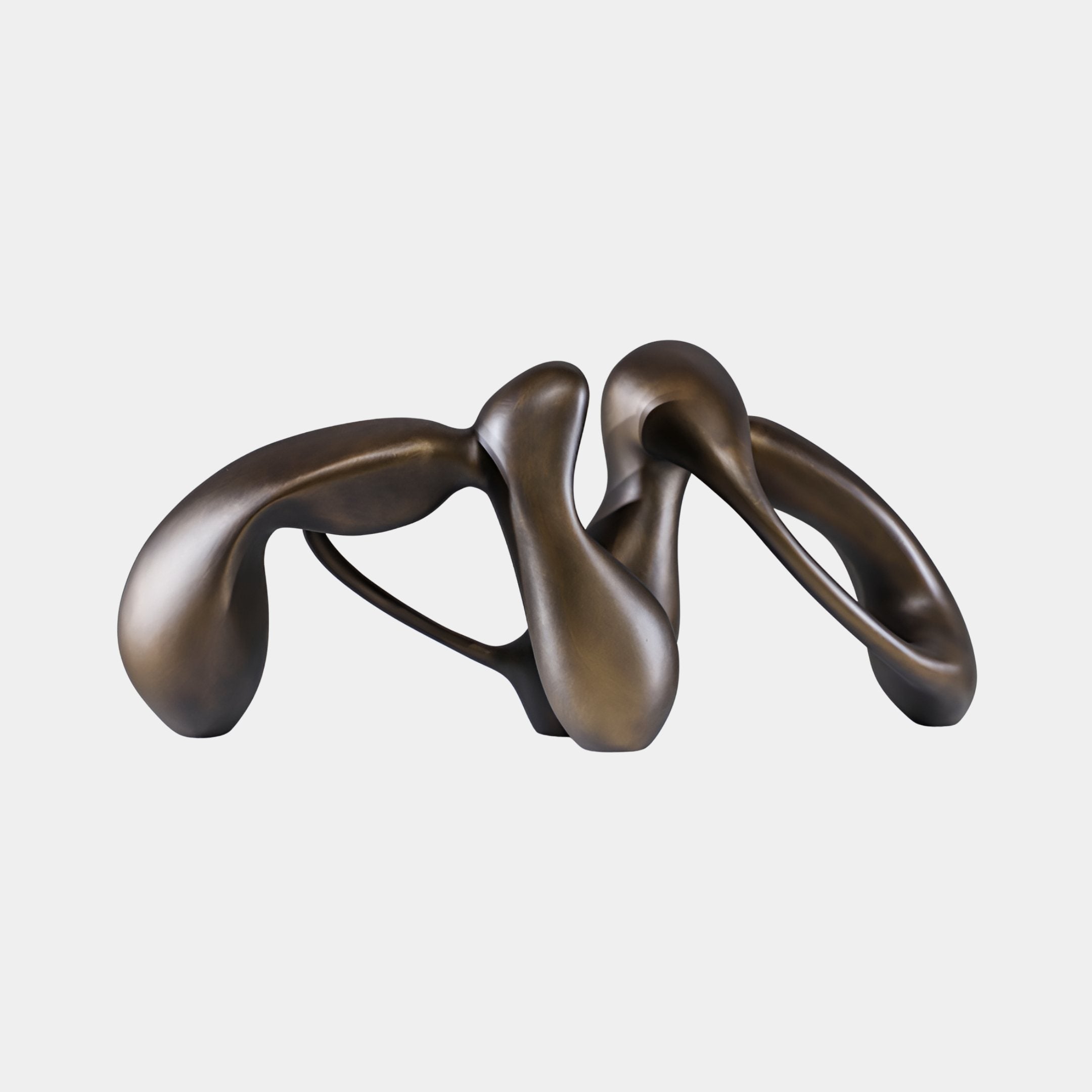 Thurlestone Bronze Wave Sculpture - 80cm