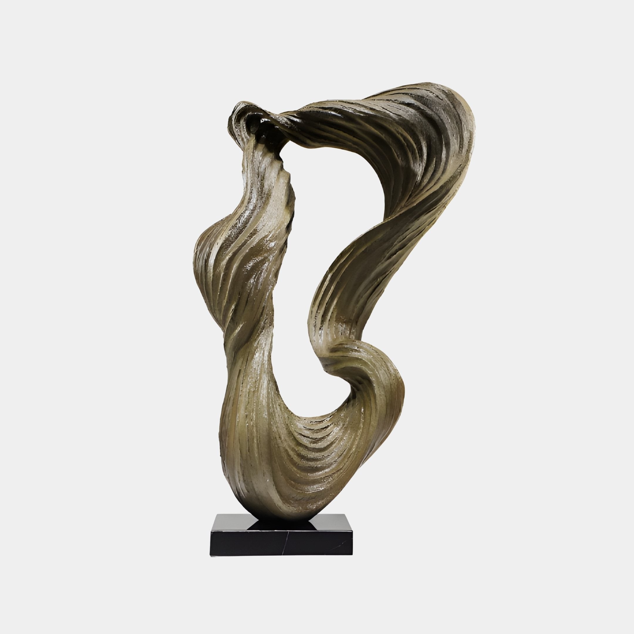 Plume Bronze Abstract Sculpture - 103cm