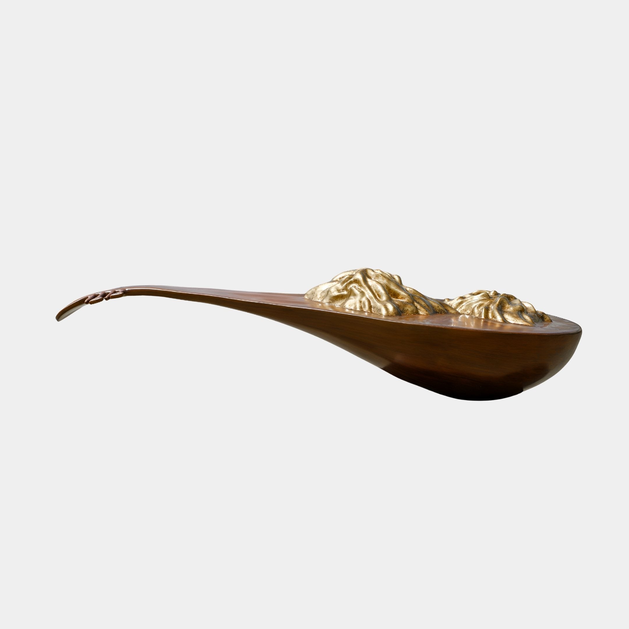 Kilve Gold Boat Dish - 200cm