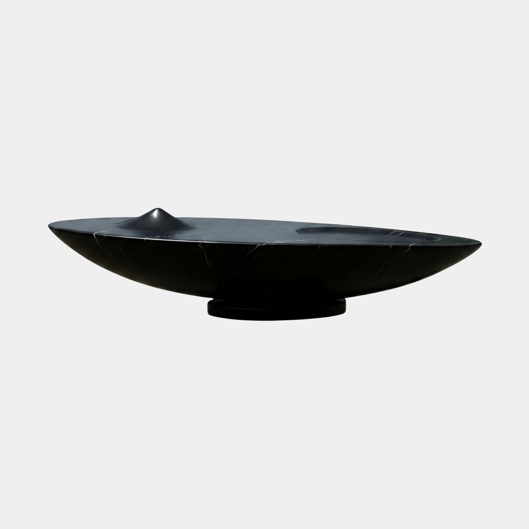 Gorran Black Boat Dish - 220cm