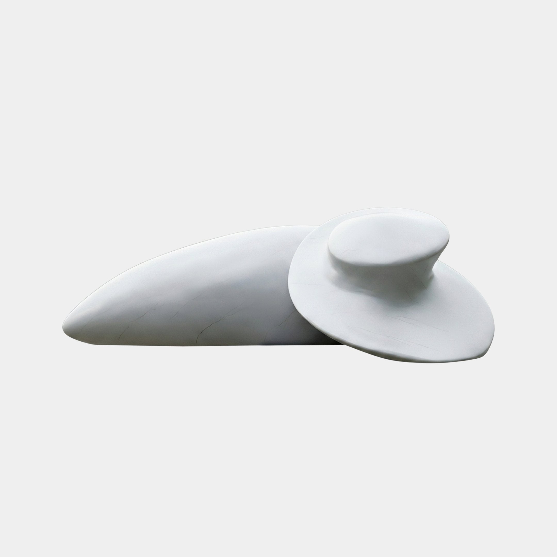 Helstone Grey Pebble Sculpture - 150cm