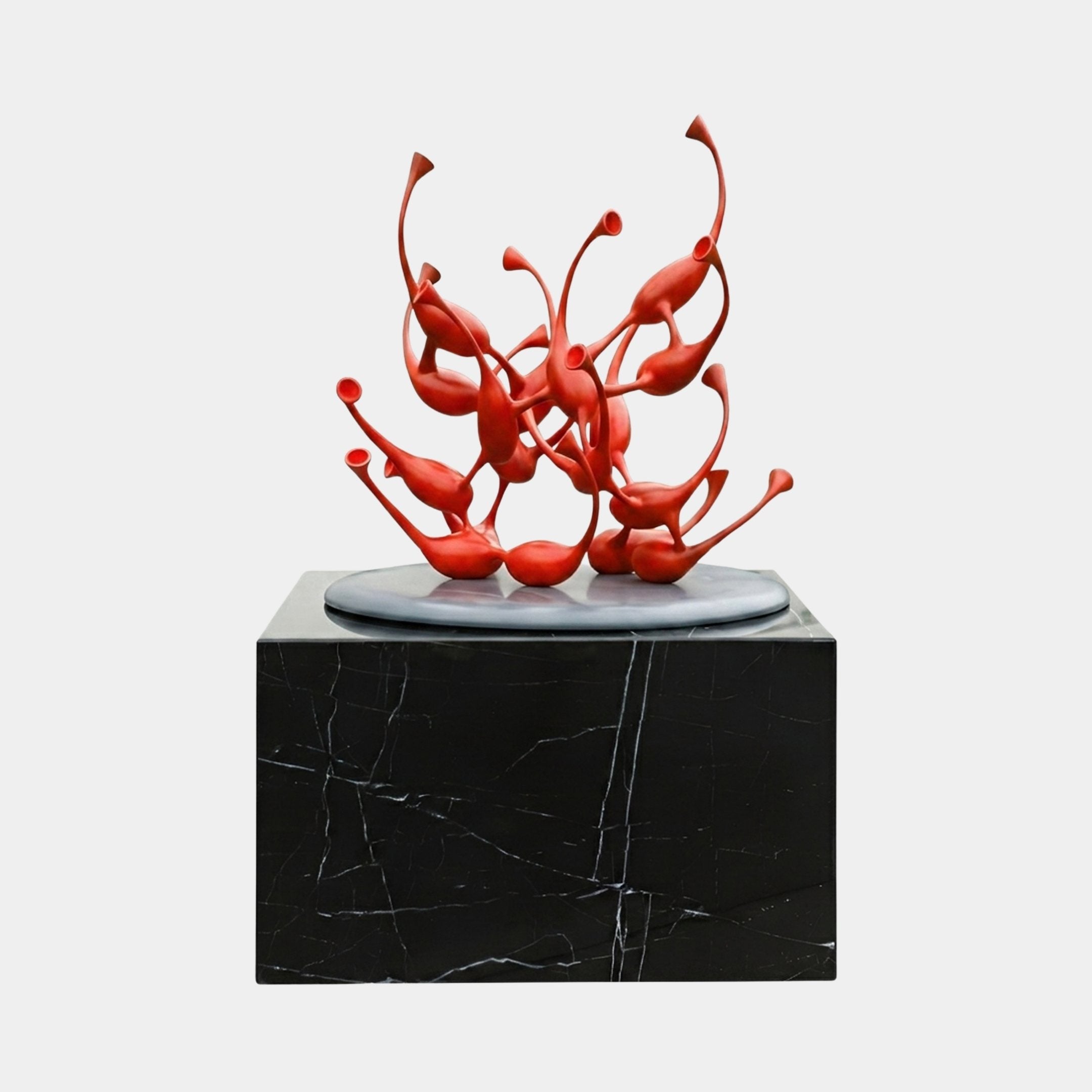 Drewsteignton Red Coral Sculpture - 130cm