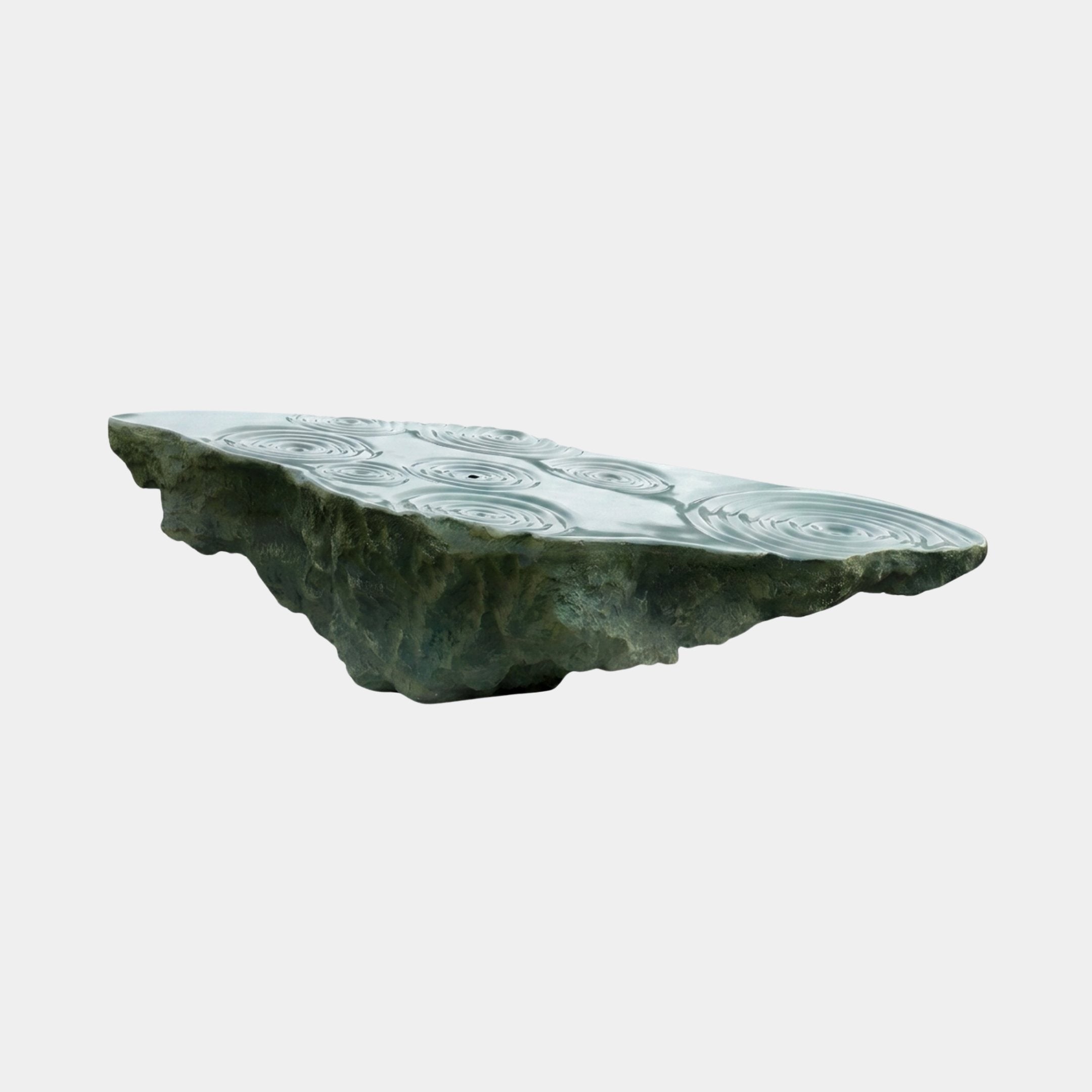 Mariansleigh Green & Grey Landscape Sculpture - 230cm