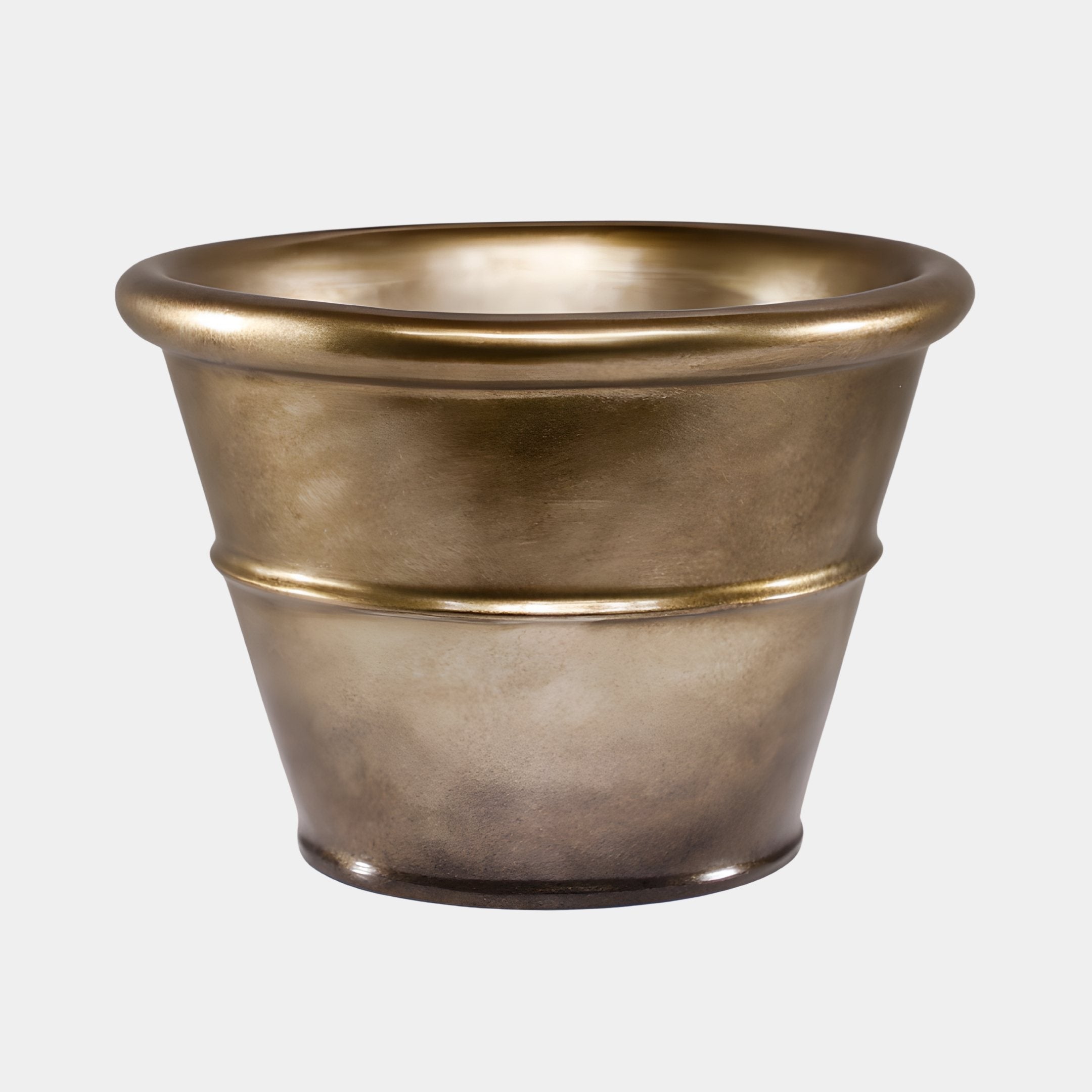 Netherbury Bronze Flared Planter - 50cm
