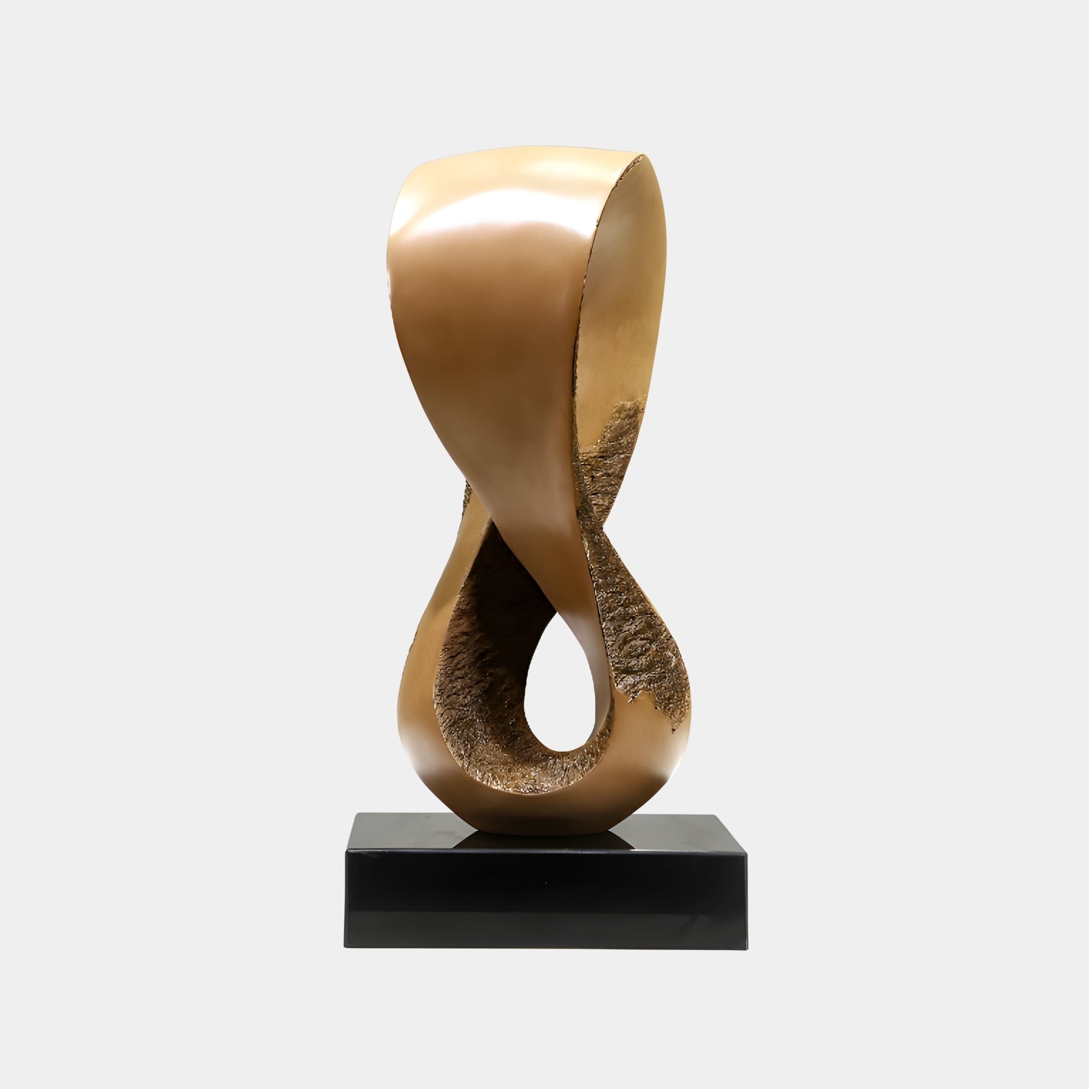 Knot Bronze Abstract Sculpture - 49cm