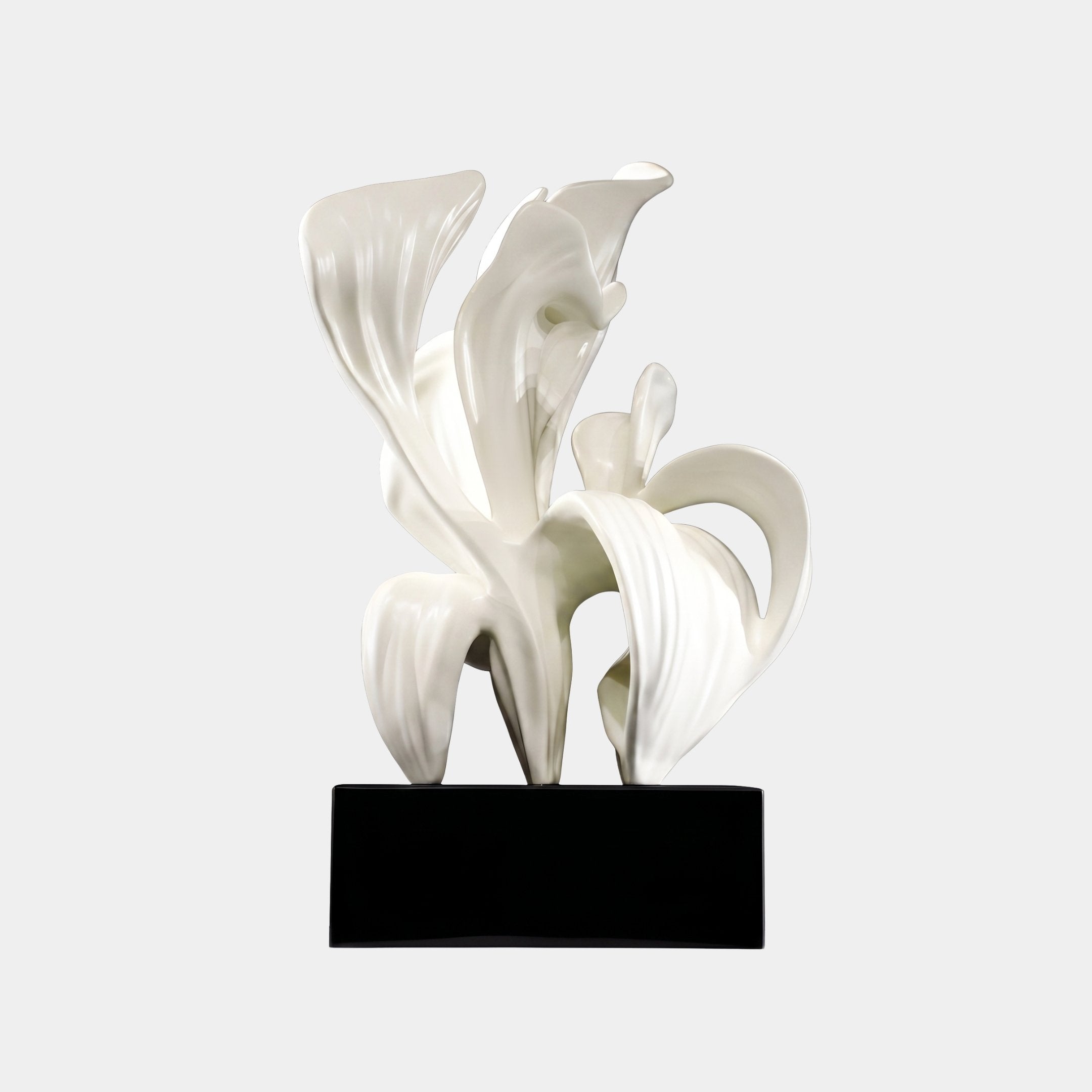 Coleford White Lily Sculpture - 90cm