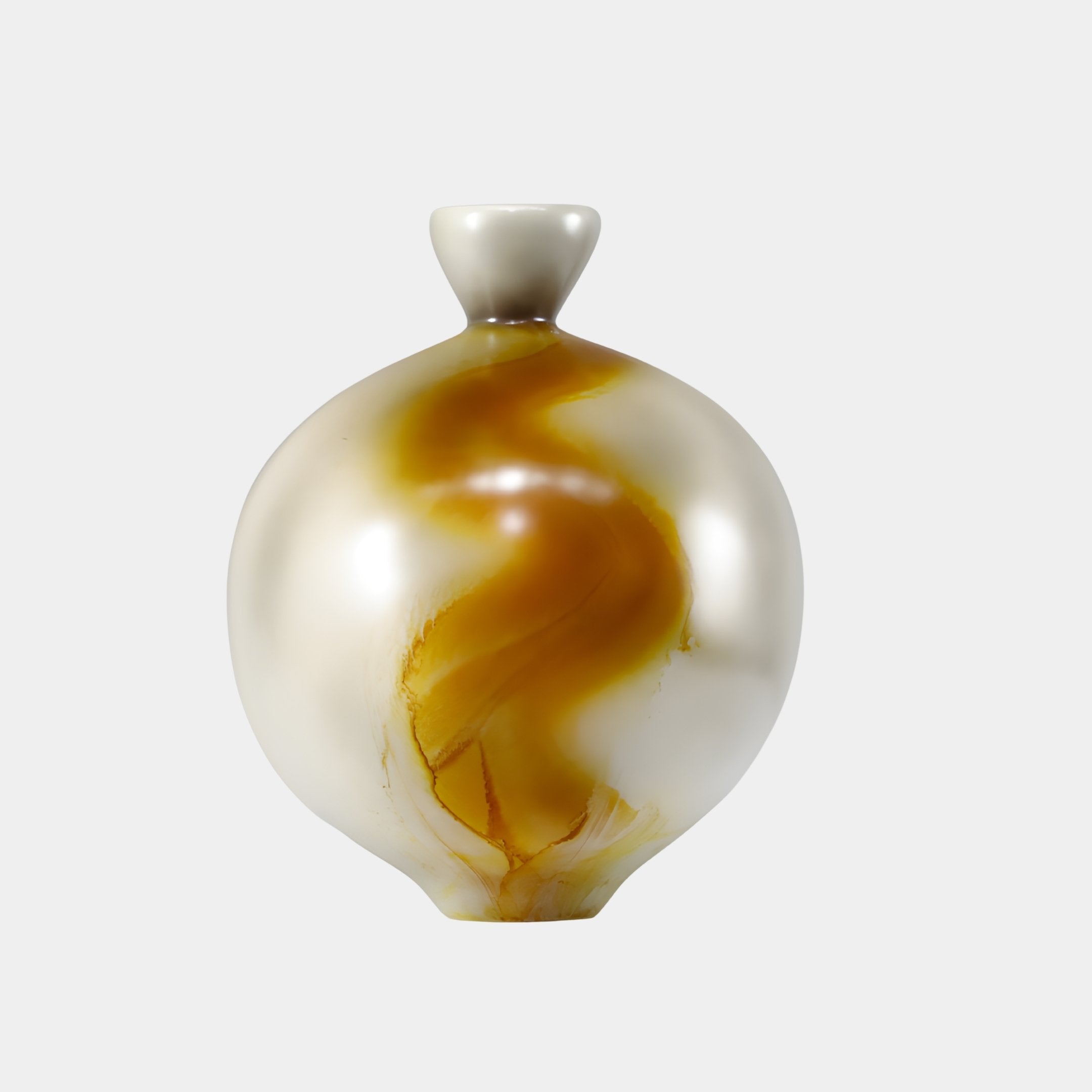 Pirton Gold Vase - 40cm