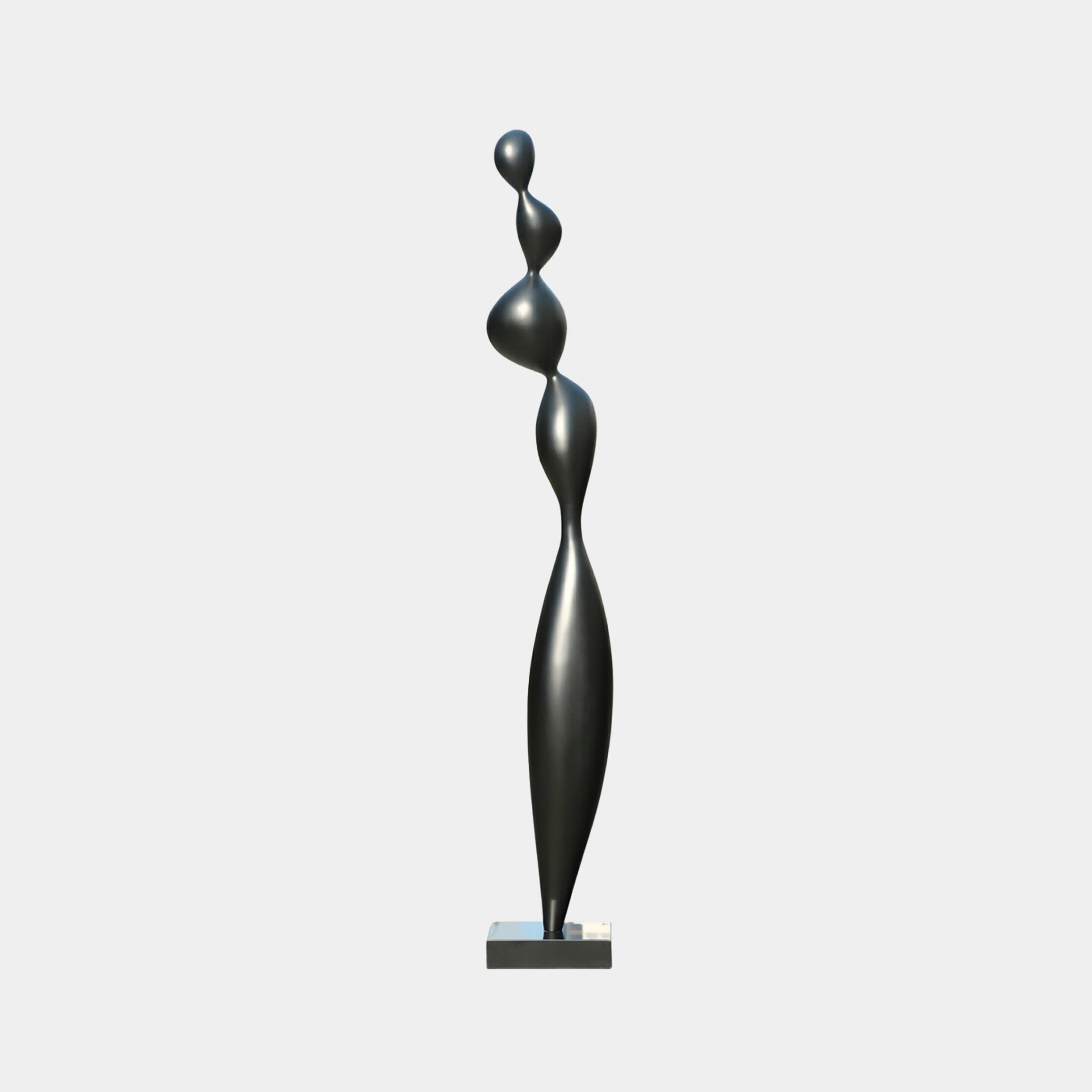 Slindon Black Figure Sculpture - 243cm
