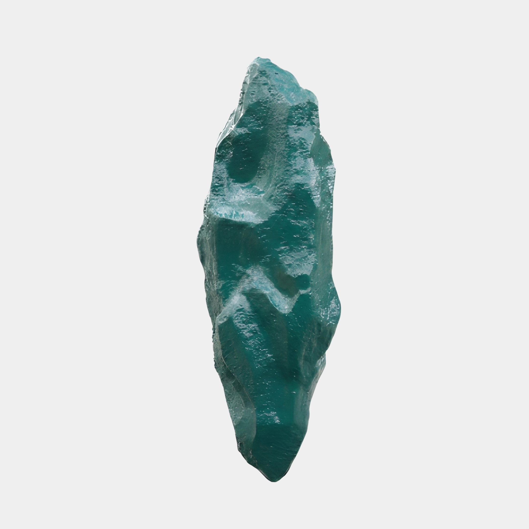 Yoxford Green Crystal Sculpture - 105cm