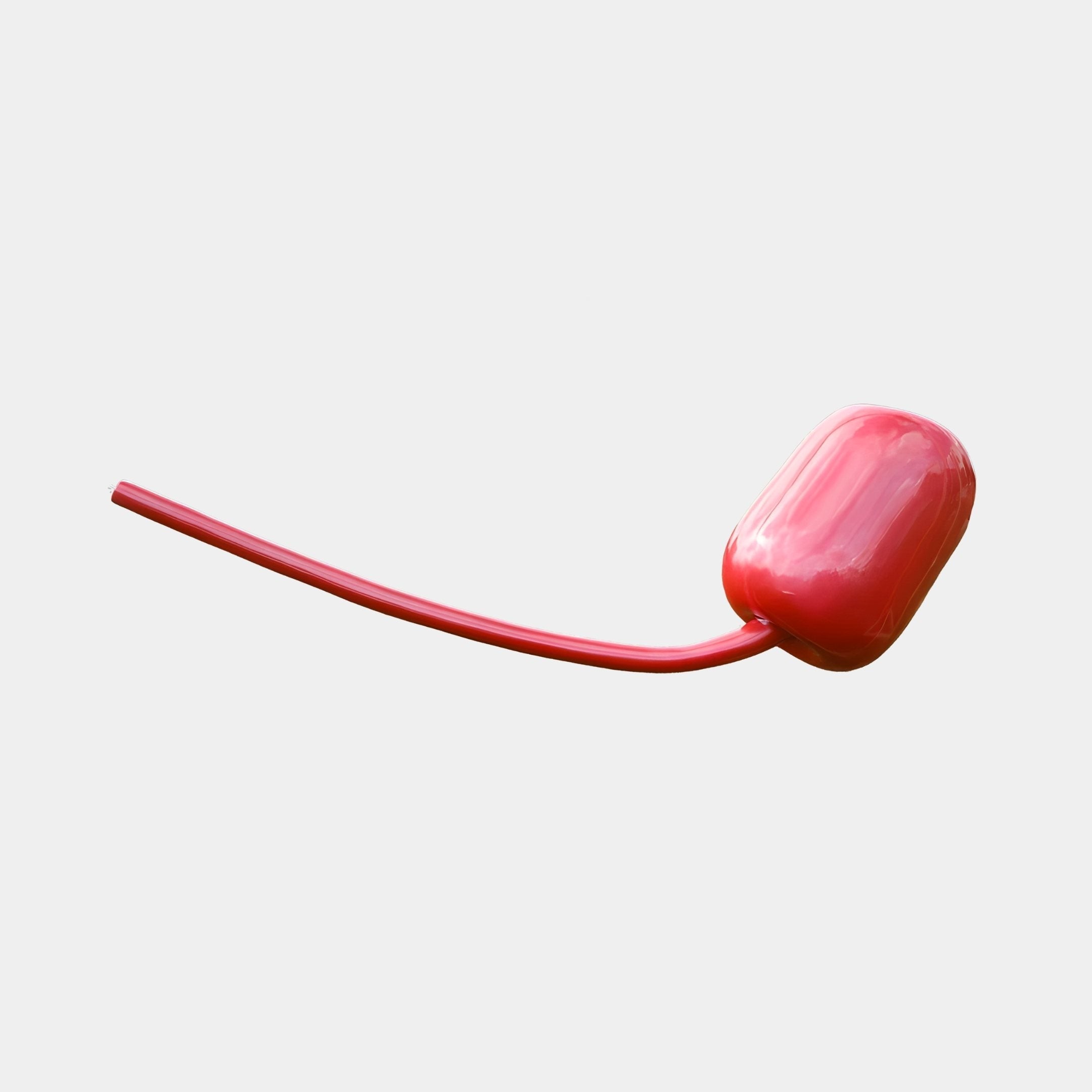 Comet Red Abstract Sculpture - 250cm