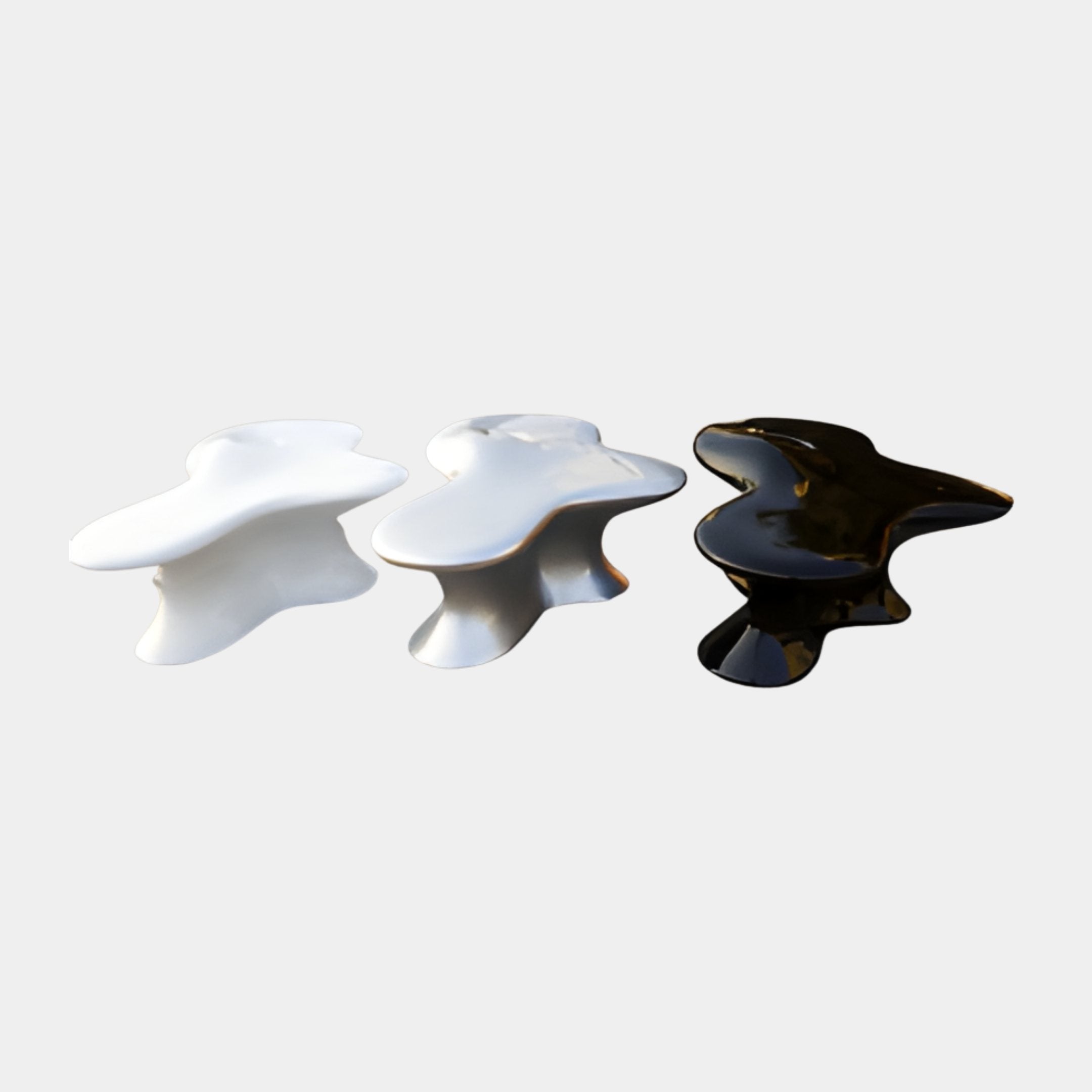 Bryanston Black Abstract Sculpture - 110cm