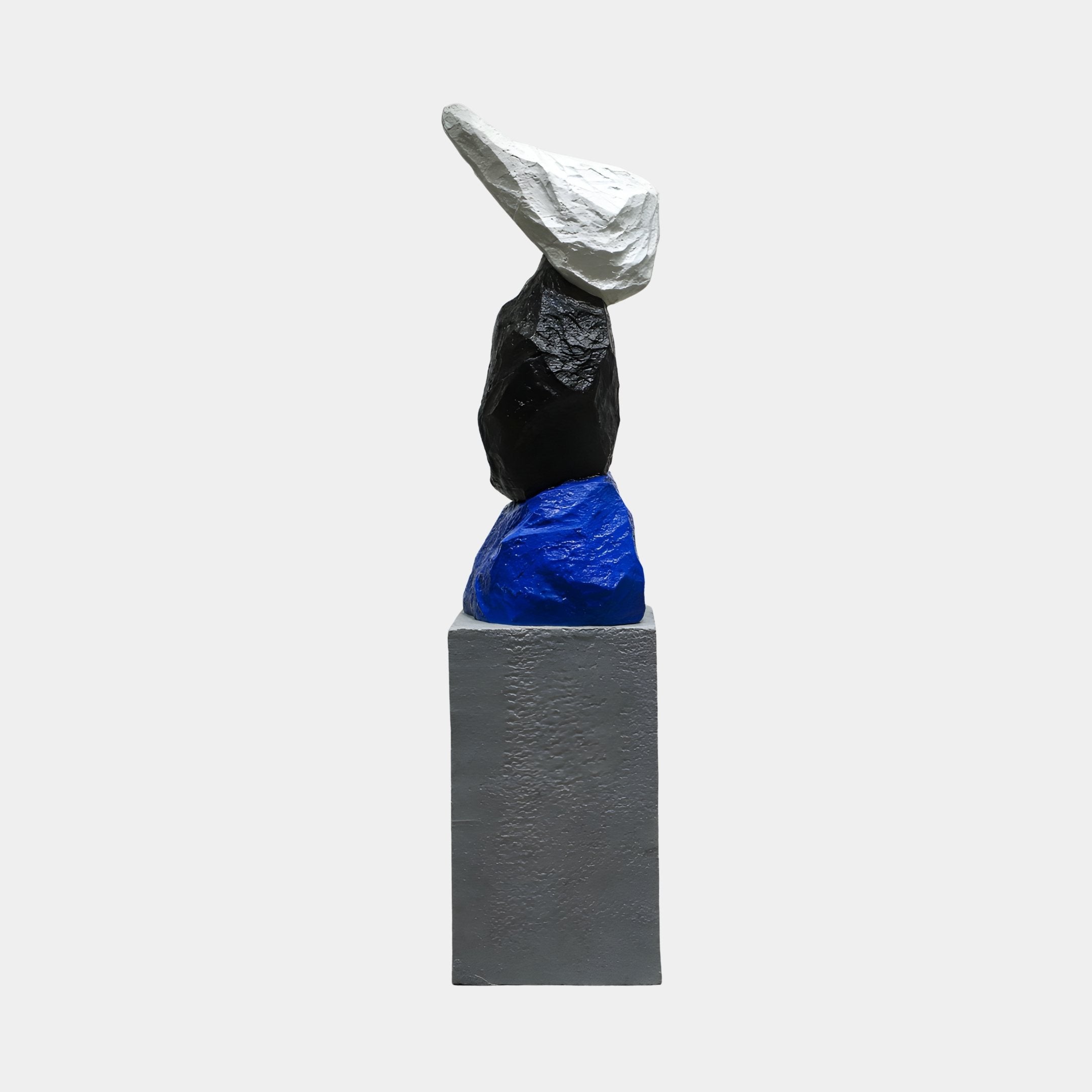 Beacon Blue Abstract Sculpture - 161cm