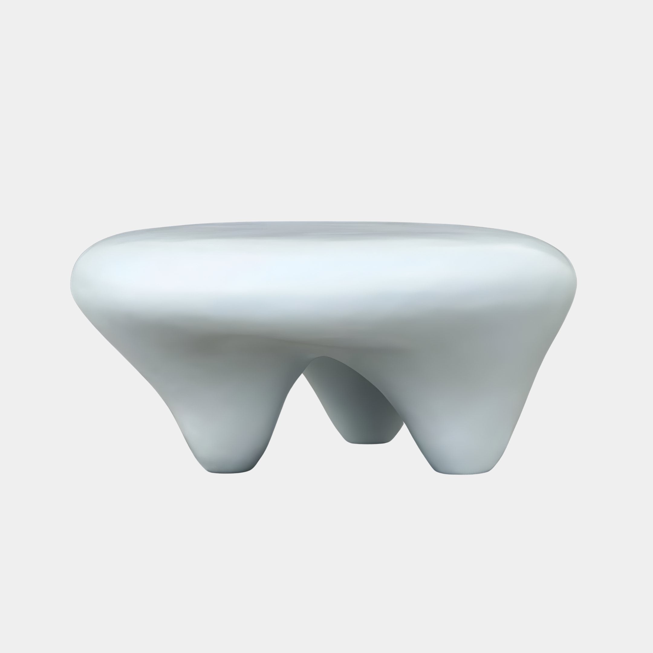 Pod White Abstract Sculpture - 84cm