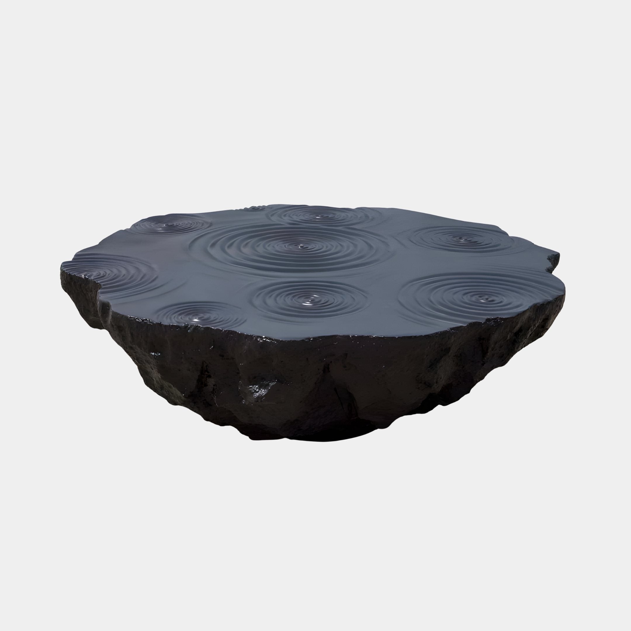 Mesa Black Abstract Sculpture - 150cm