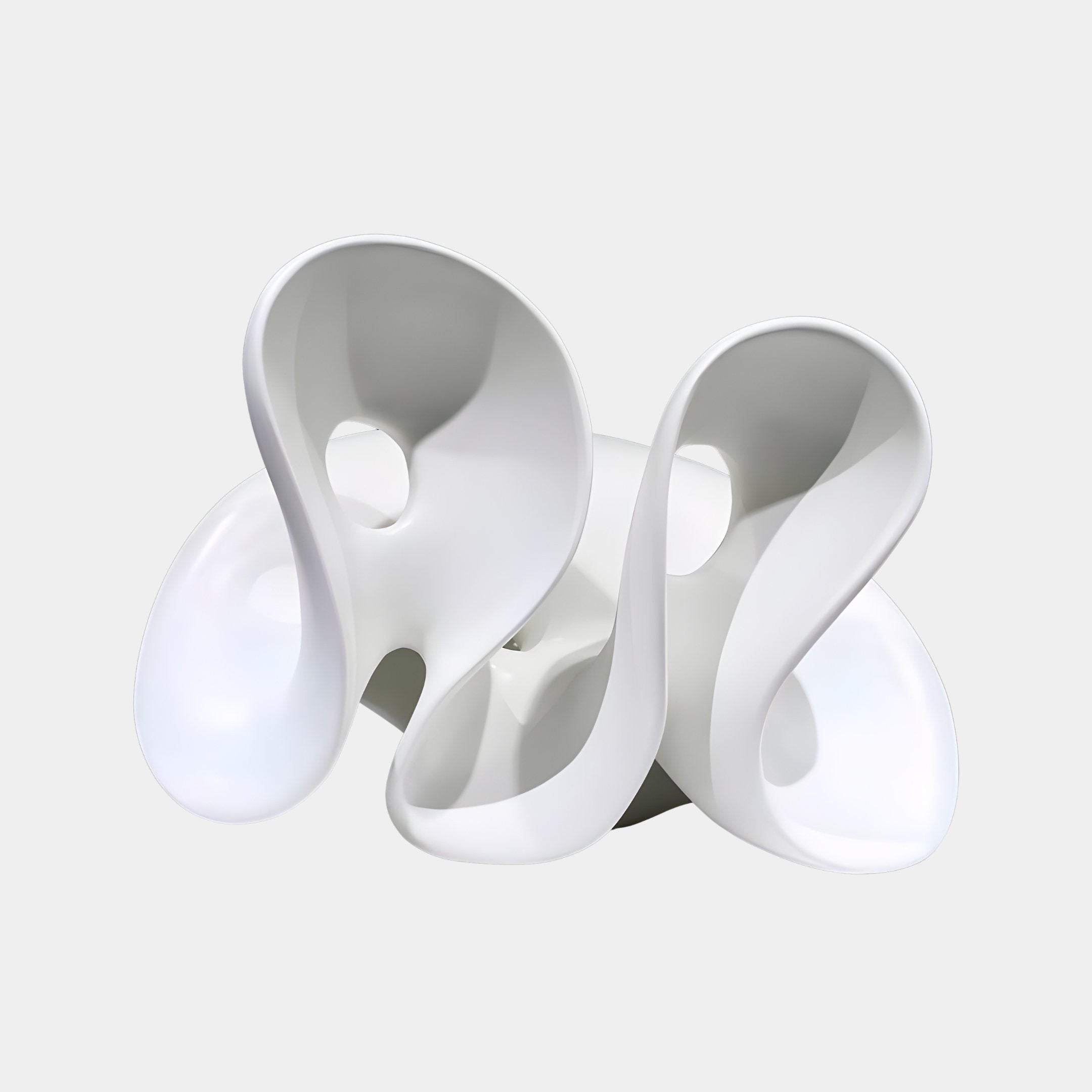 Sterling Silver Abstract Sculpture - 69cm