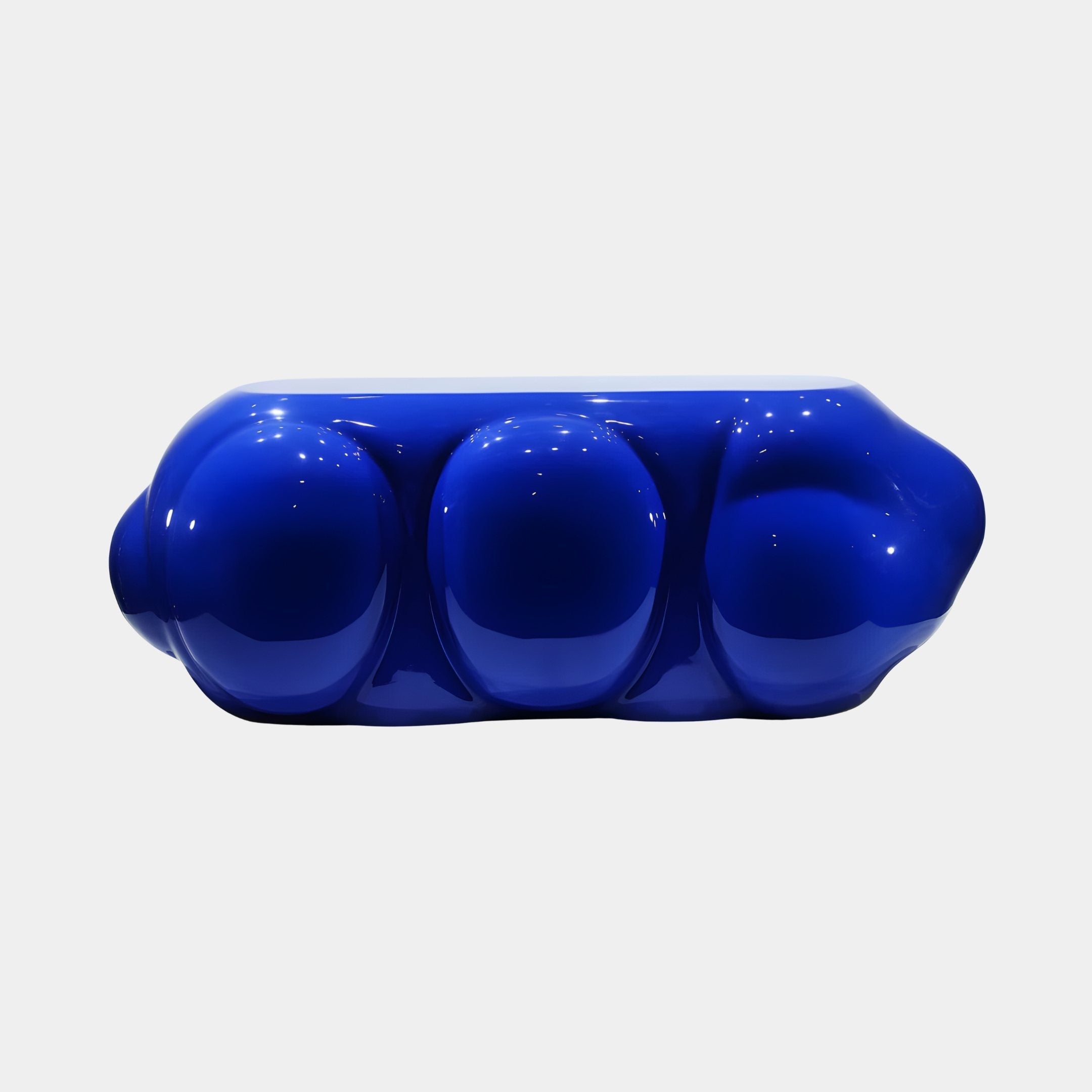 Lapis Blue Abstract Sculpture - 118cm