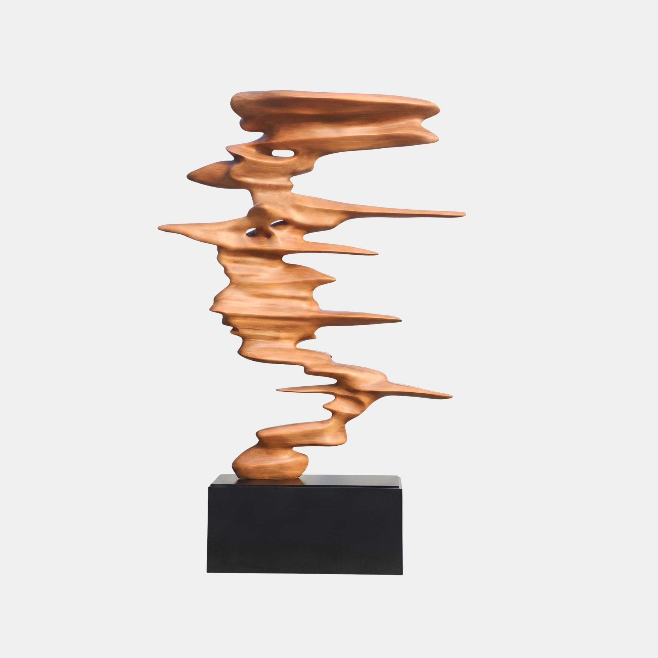 Vertigo Copper Abstract Sculpture - 221cm