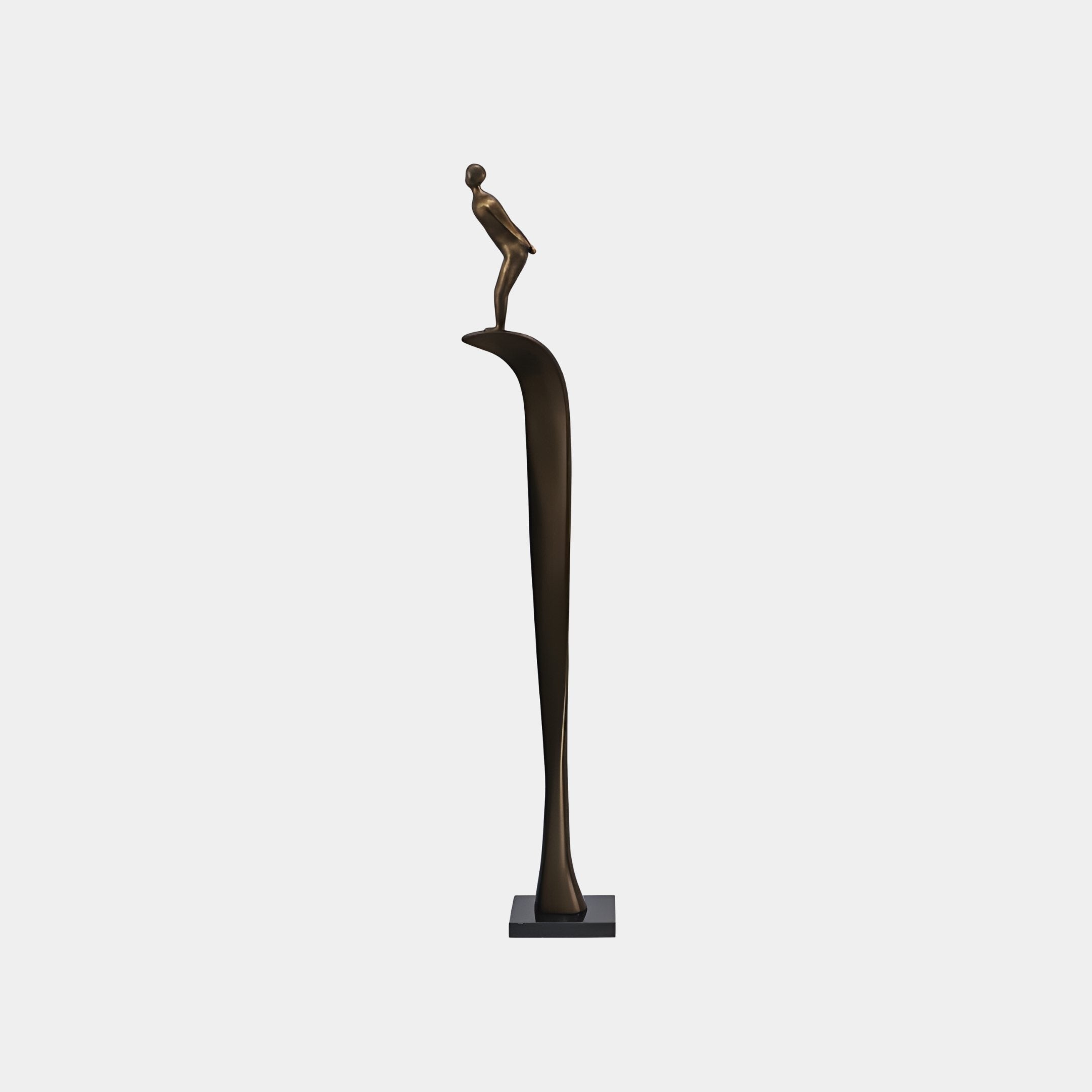 Catmore Bronze Abstract Sculpture - 158cm