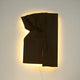 Pleat Bronze Abstract Wall Art - 70cm