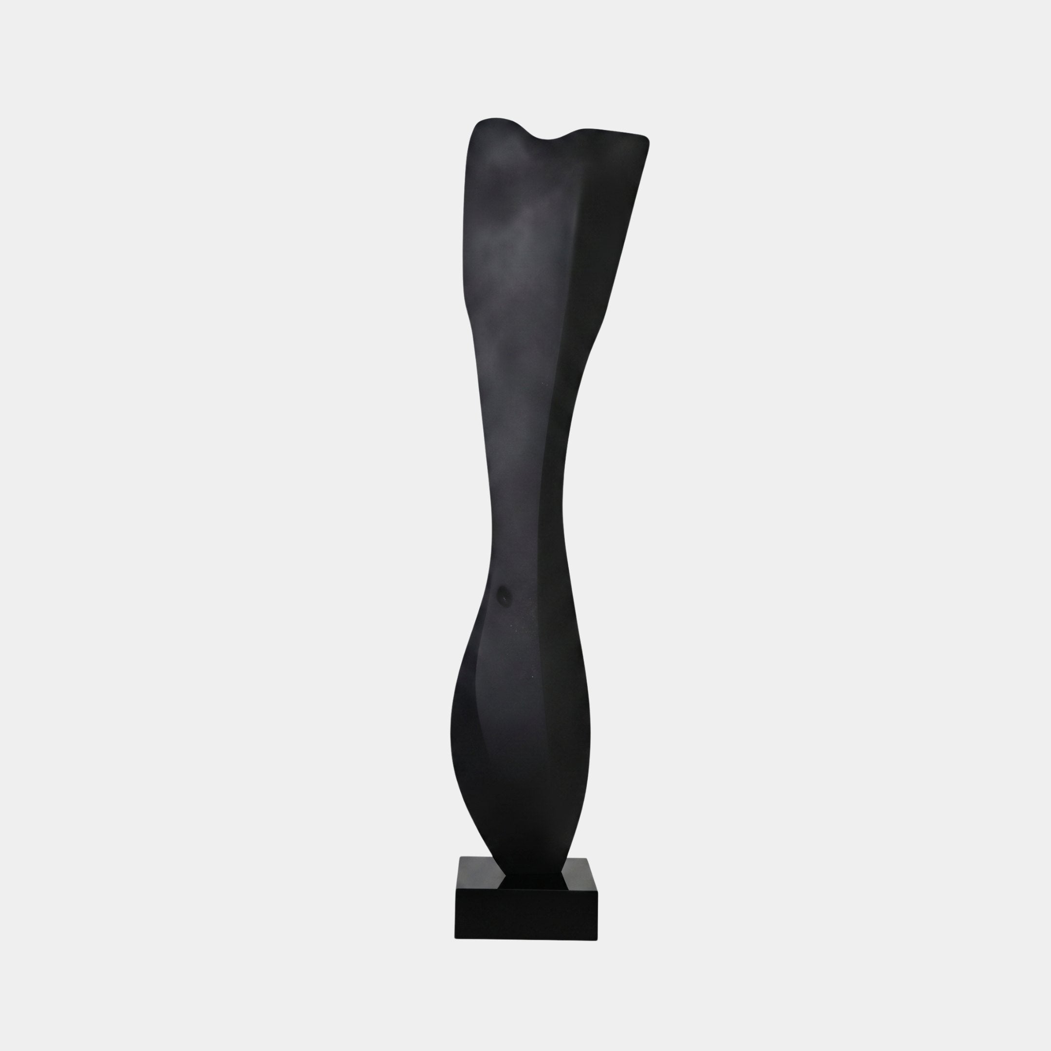 Sinew Black Abstract Sculpture - 180cm