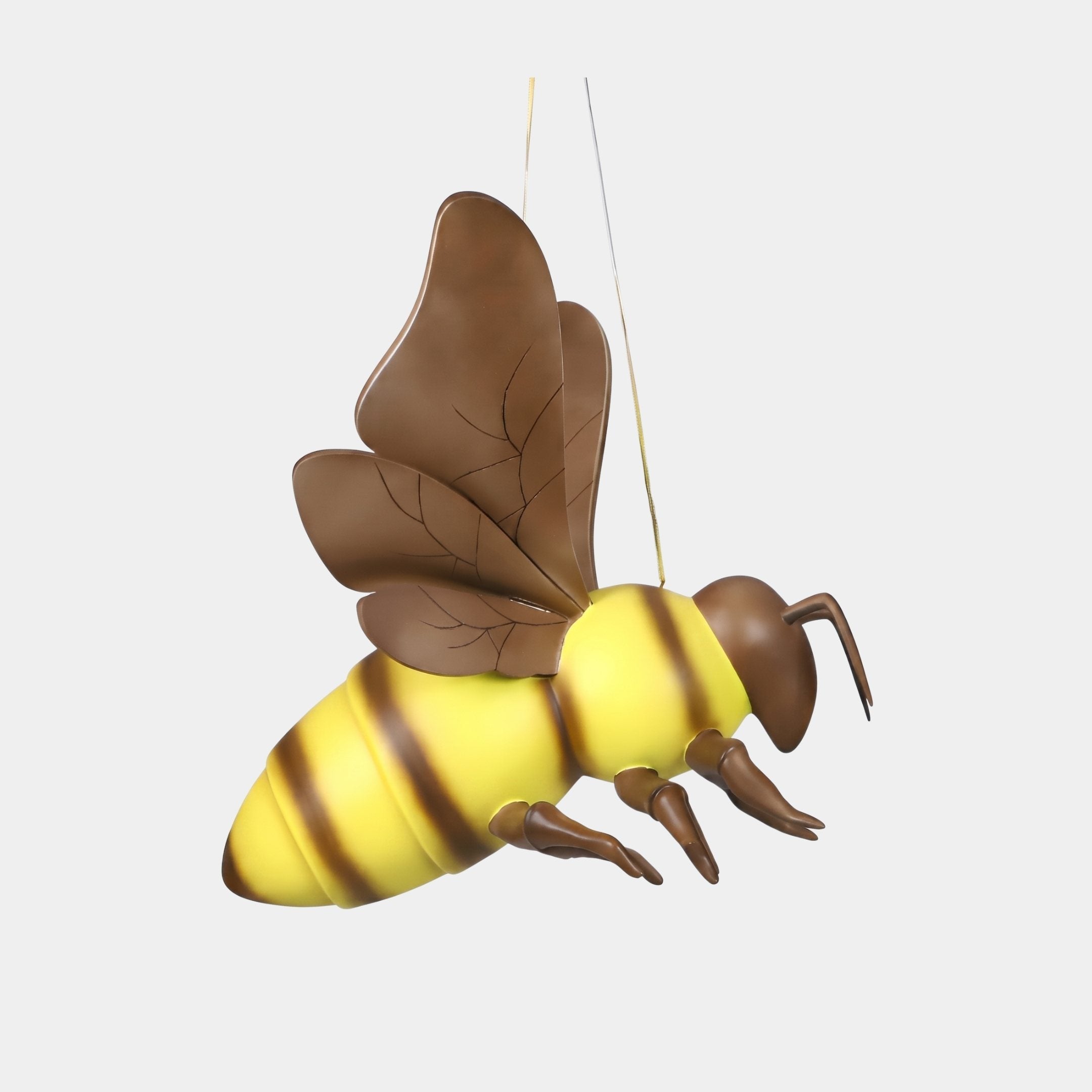 Corscombe Yellow & Brown Bee Sculpture - 65cm