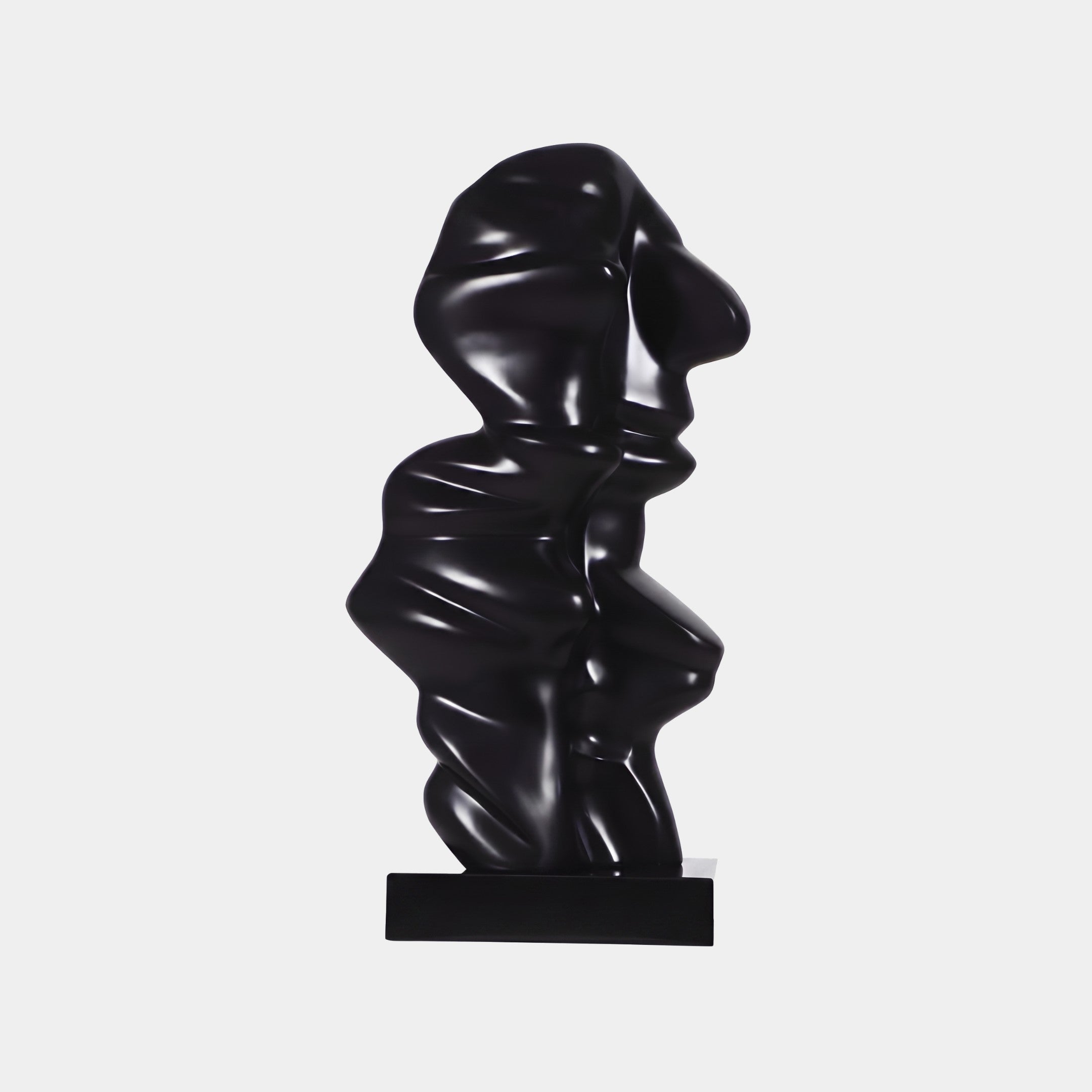 Silhouette Black Abstract Sculpture - 76cm