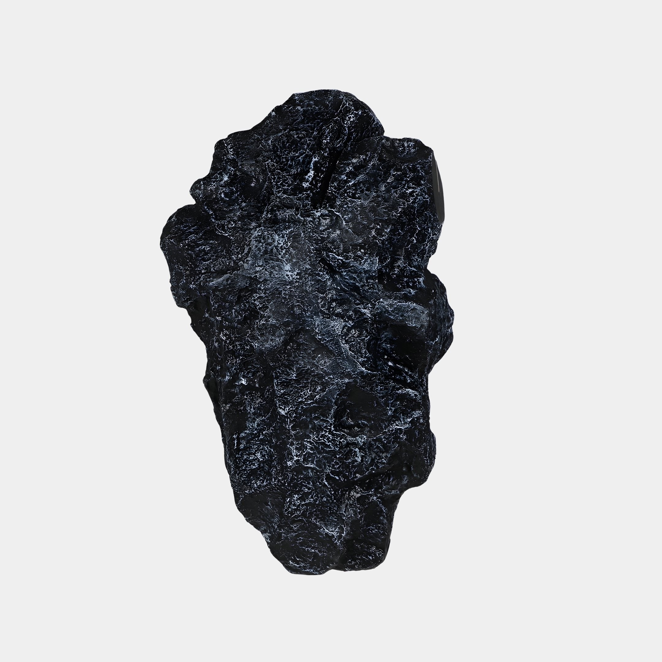 Anthracite Black Rock Sculpture - 100cm
