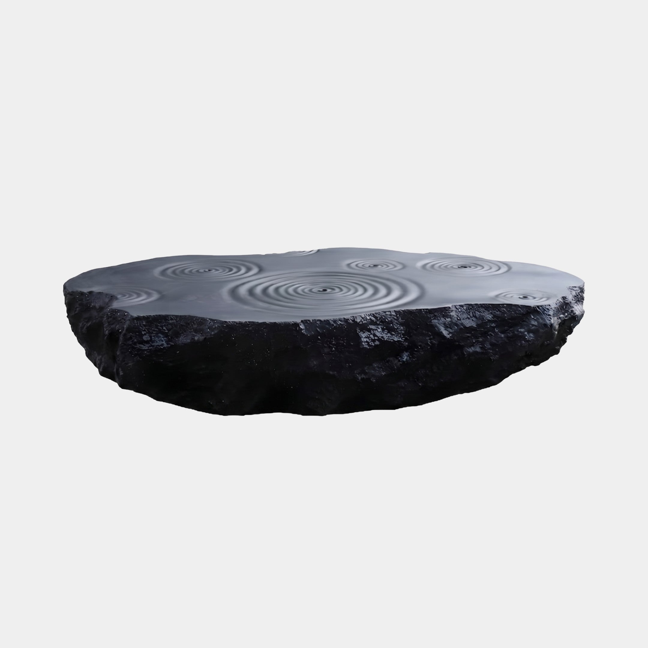Maelstrom Black Abstract Sculpture - 150cm