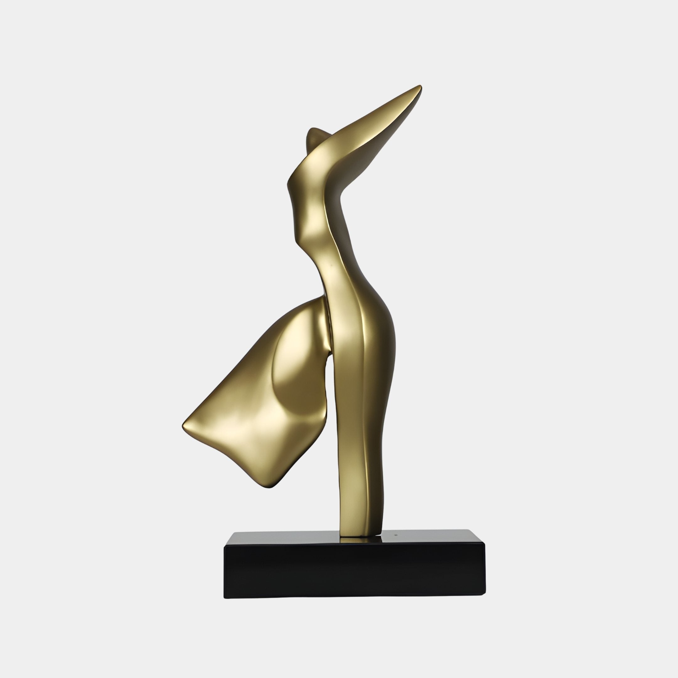 Kindle Gold & Black Abstract Sculpture - 51cm
