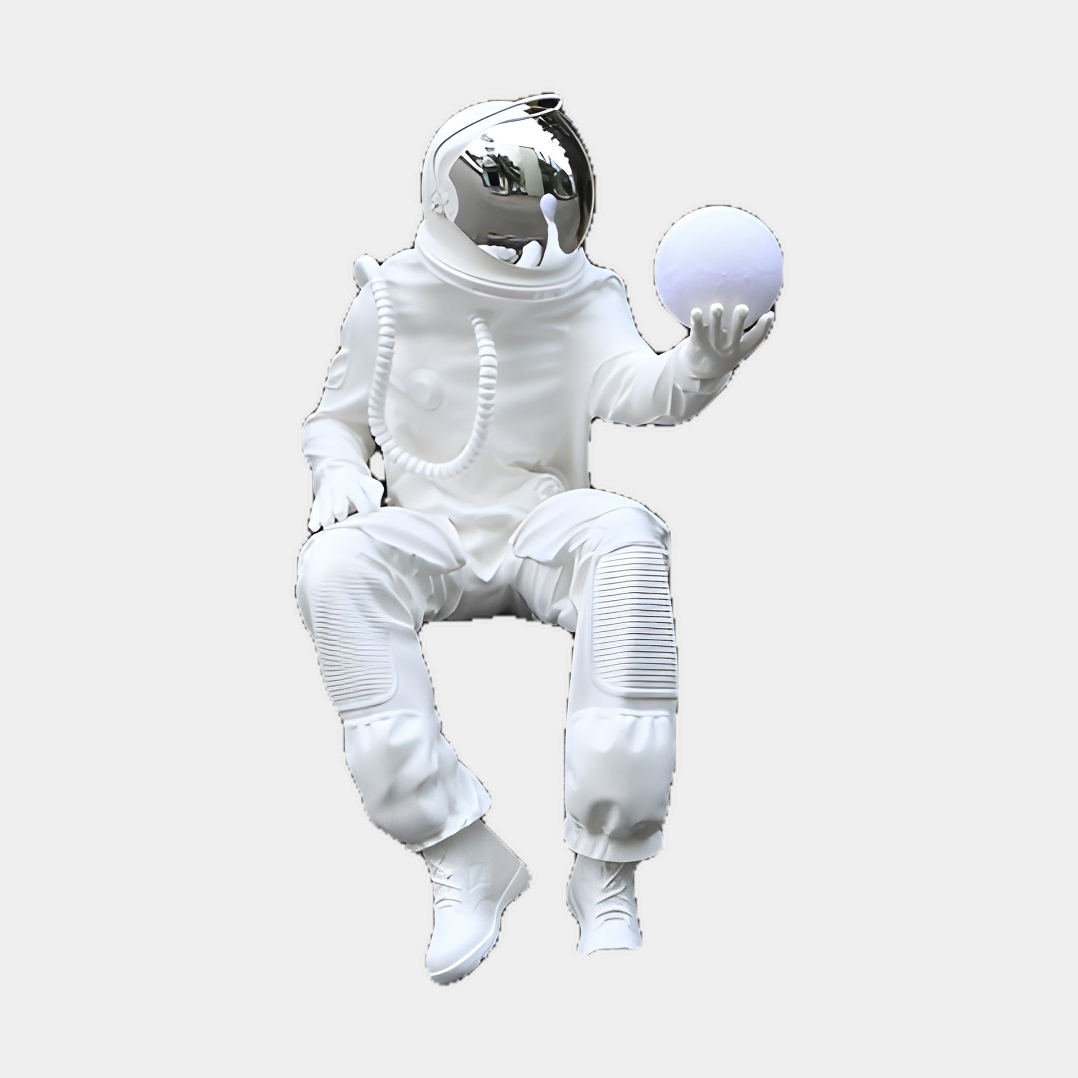 Voyager White Astronaut Sculpture - 160cm