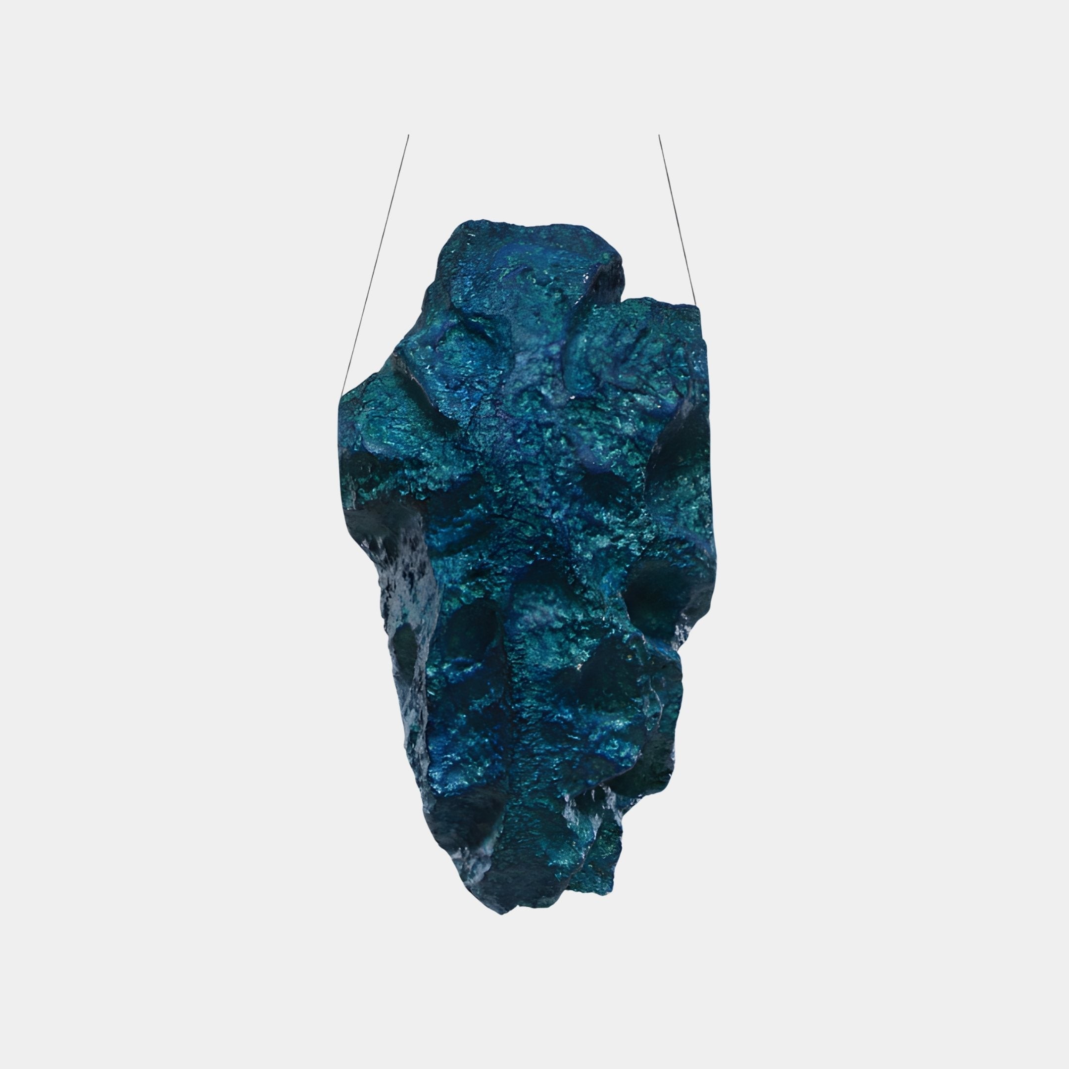 Larimar Blue Rock Sculpture - 76cm