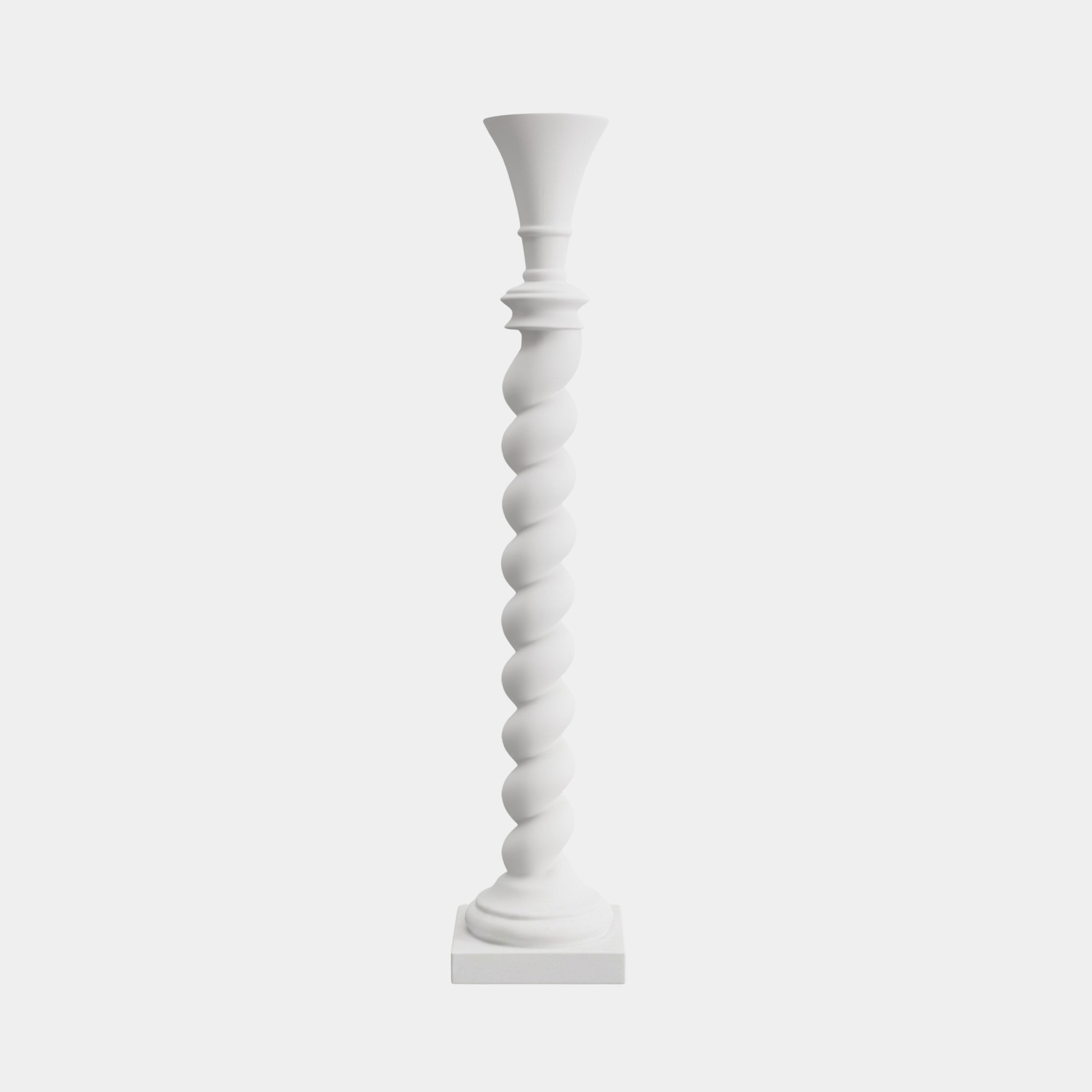 Newel White Abstract Sculpture - 145cm