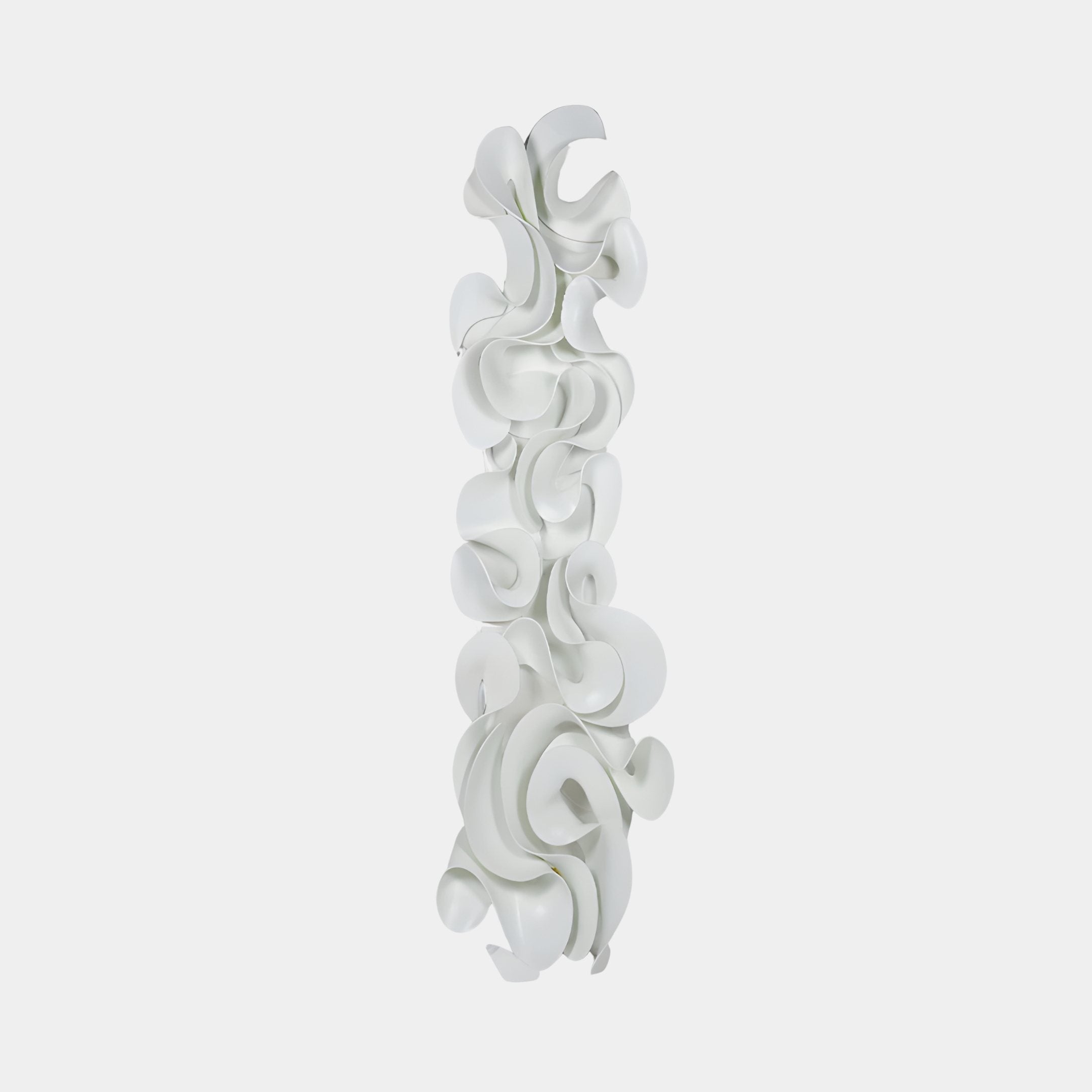 Frieze White Abstract Sculpture - 180cm