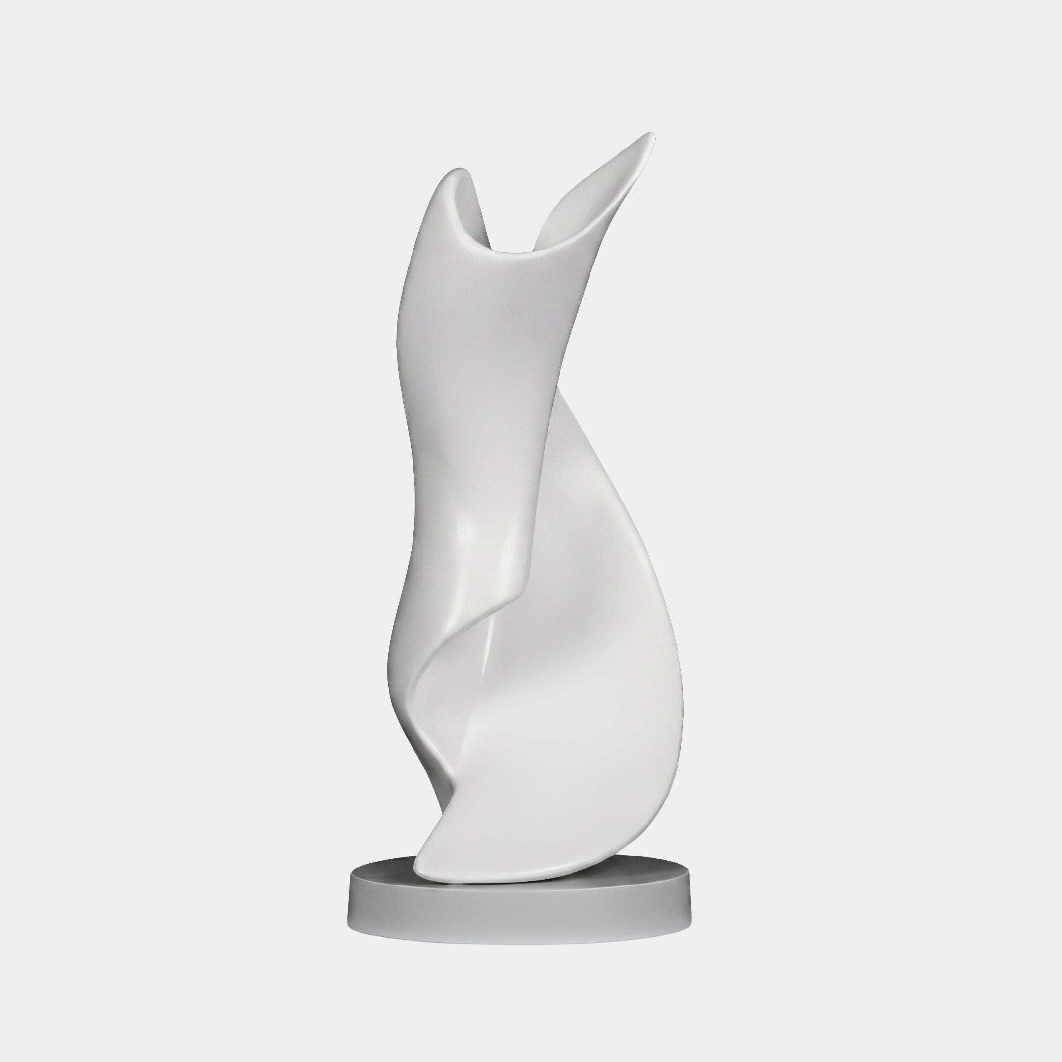 Sorrel White Abstract Sculpture - 80cm