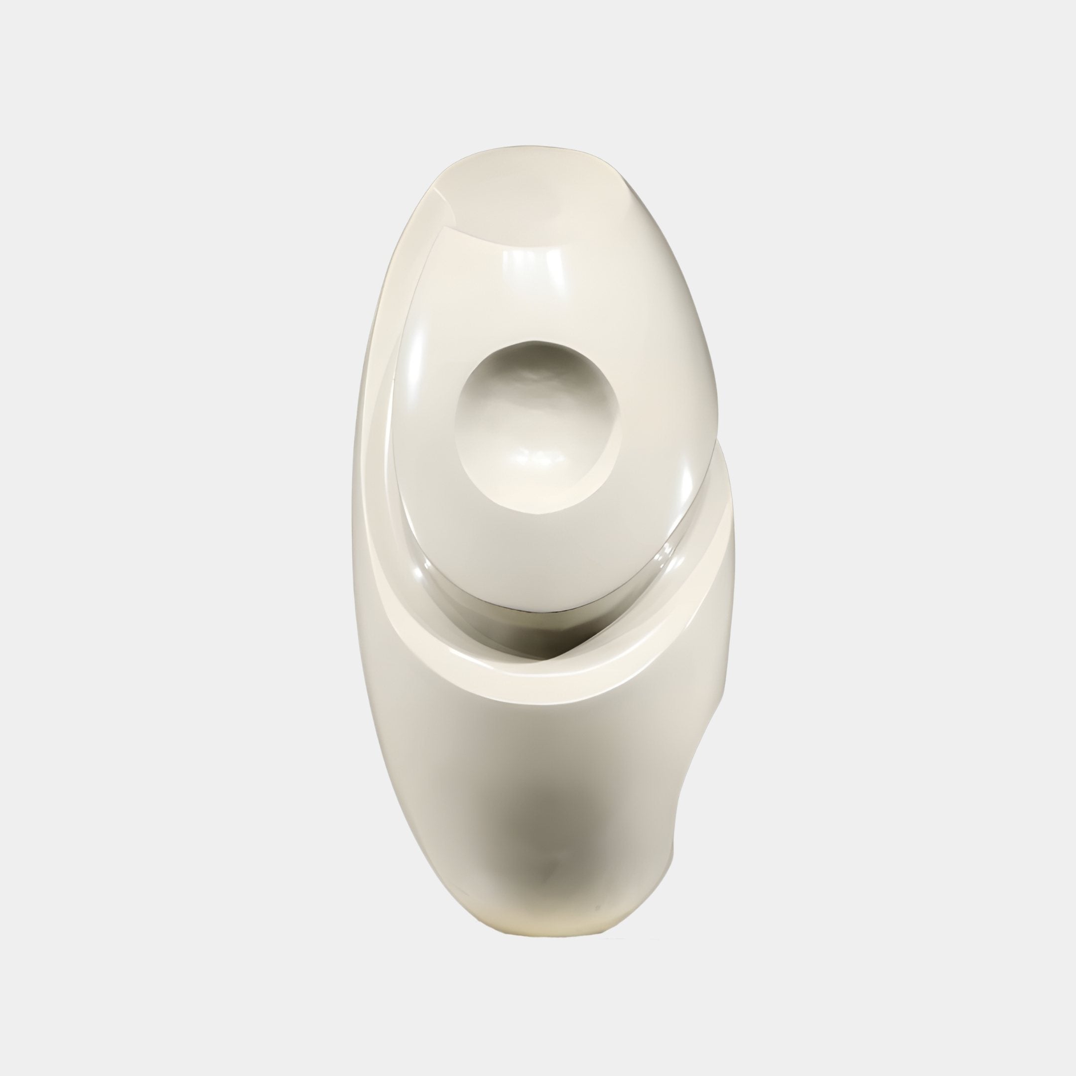 Opal Cream Abstract Sculpture - 85cm