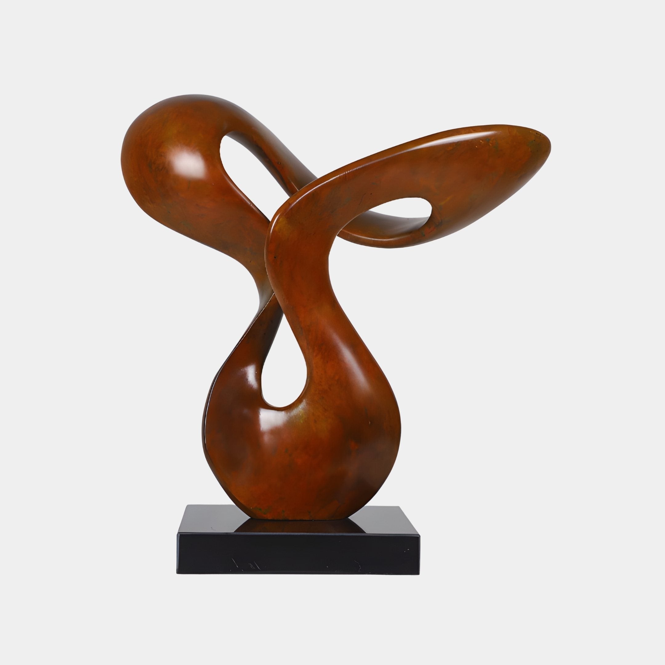 Torus Bronze Abstract Sculpture - 63cm