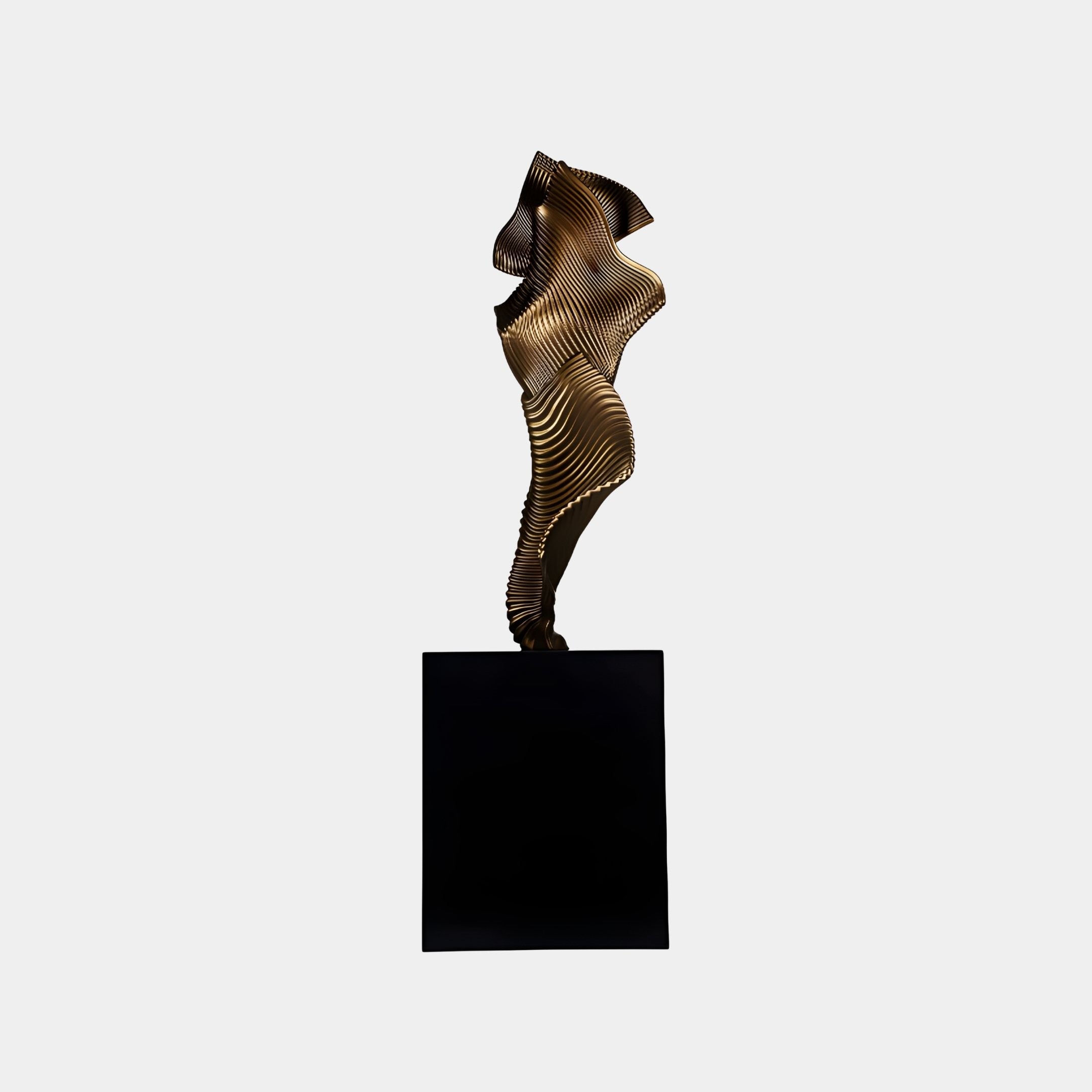 Castor Bronze Abstract Sculpture - 170cm