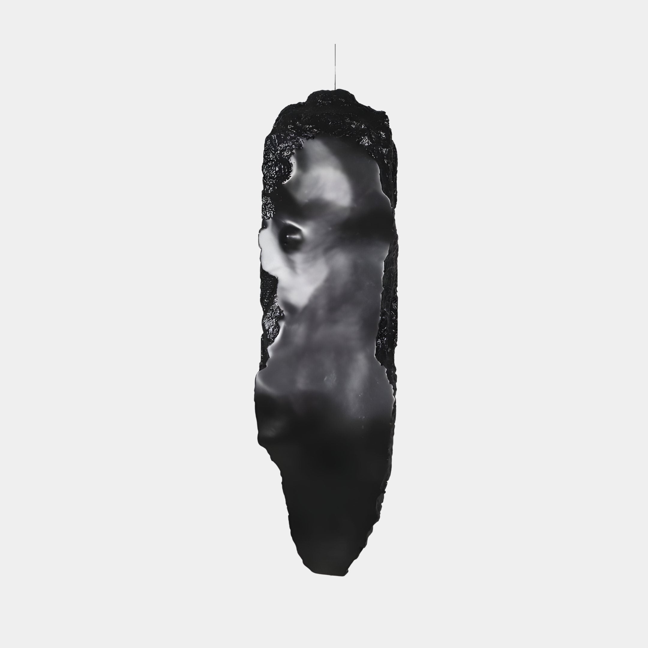Rhea Black Rock Sculpture - 120cm