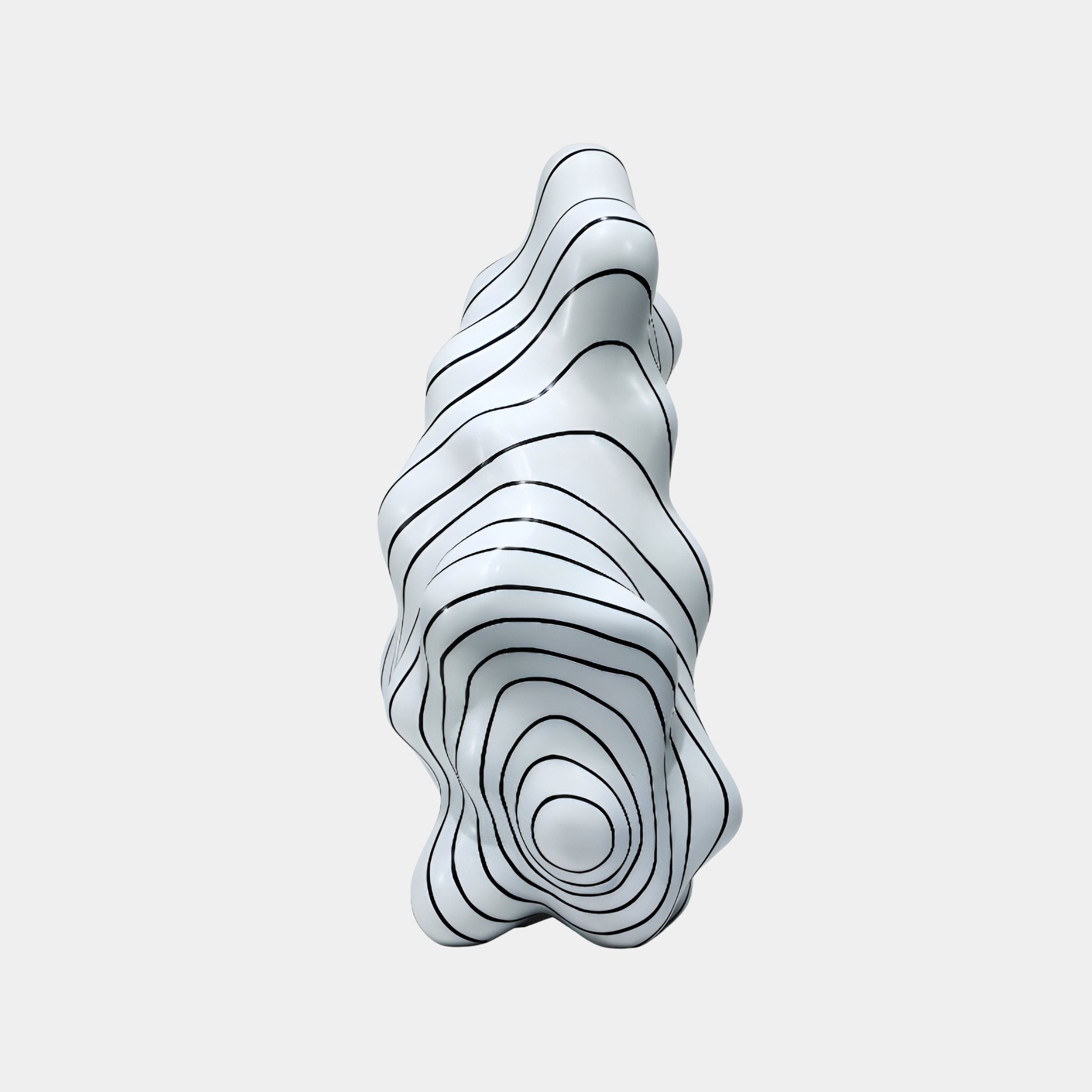Tansy White Abstract Sculpture - 67cm