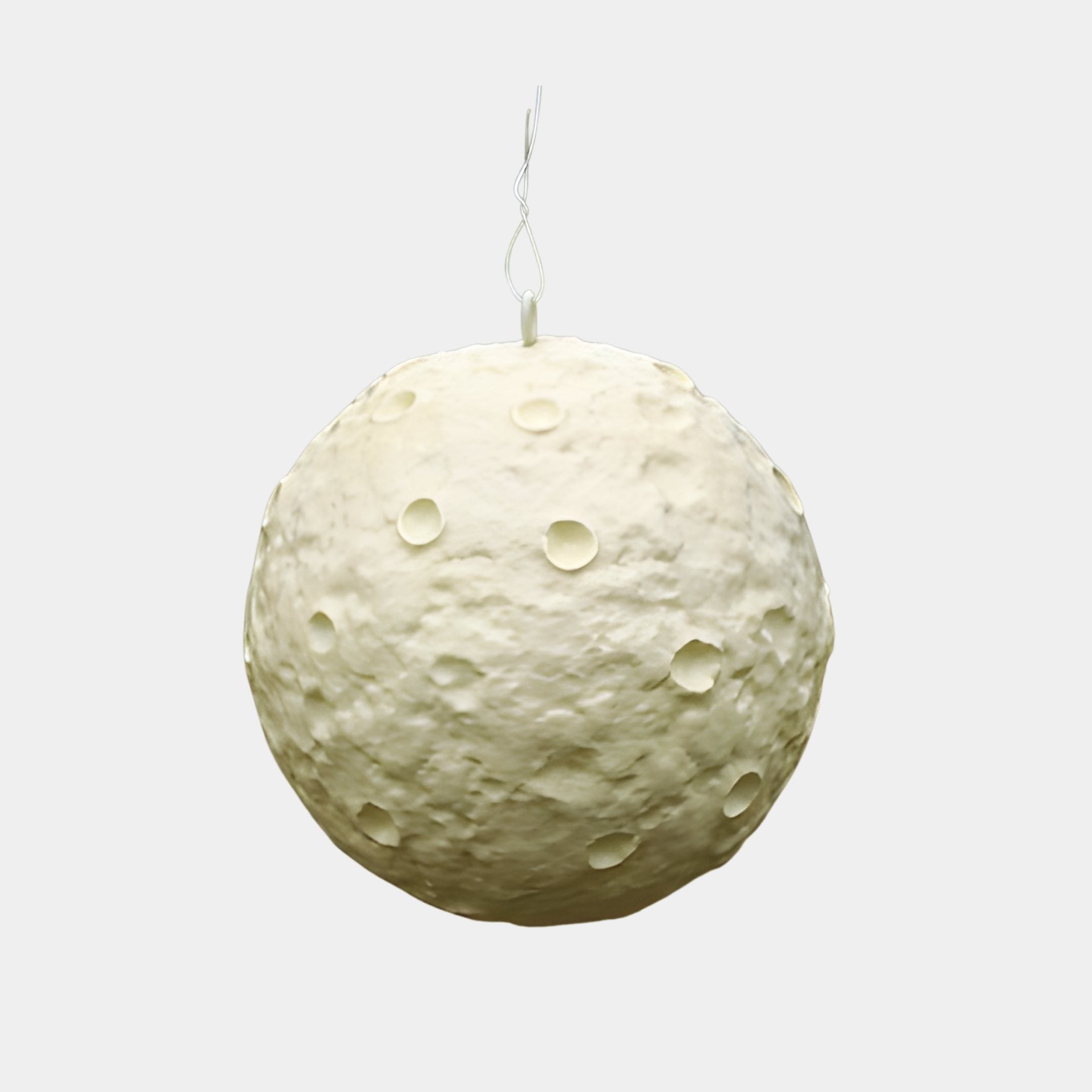 Garsdon Cream Hanging Moon Sculpture - 26cm
