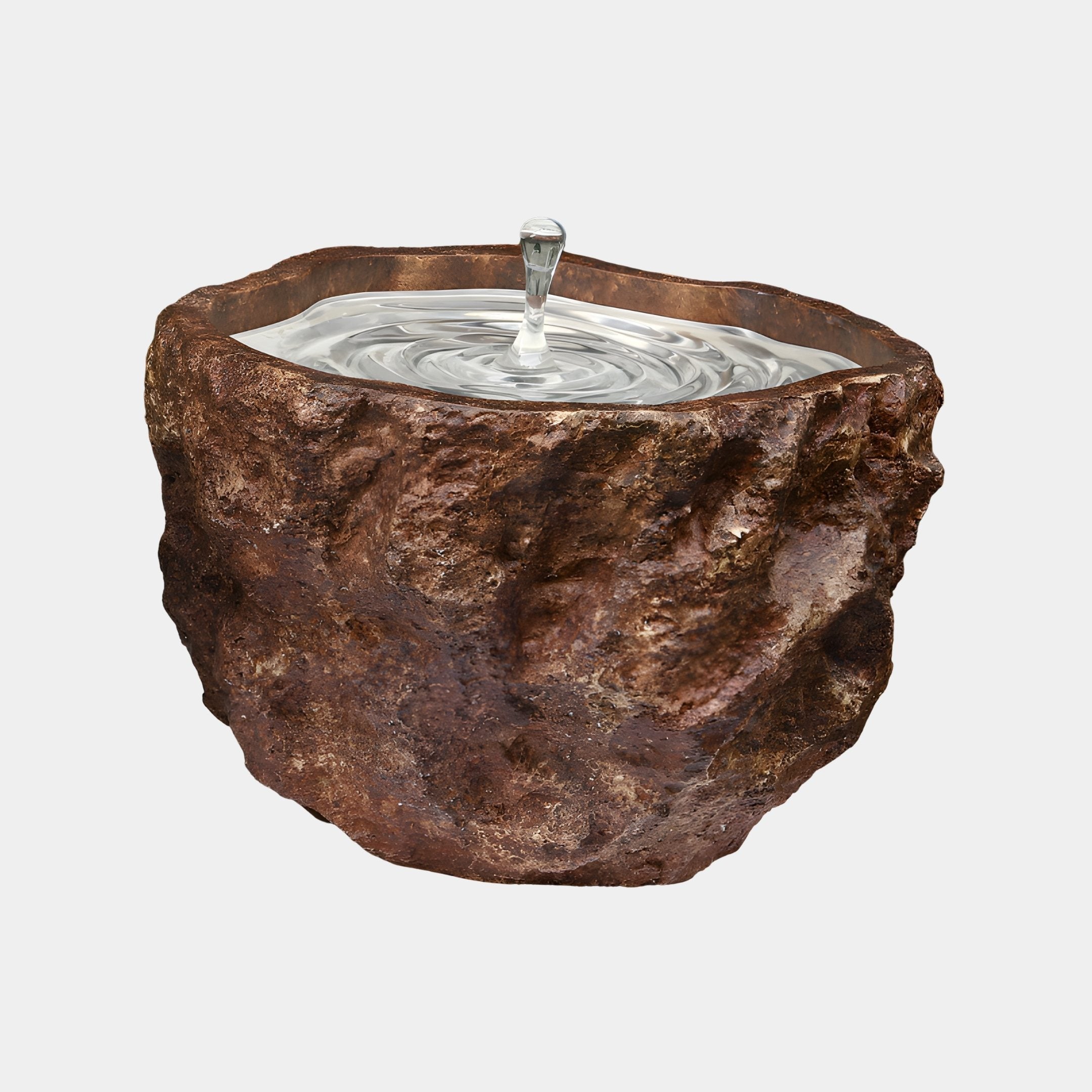 Hydra Brown Bowl Sculpture - 60cm