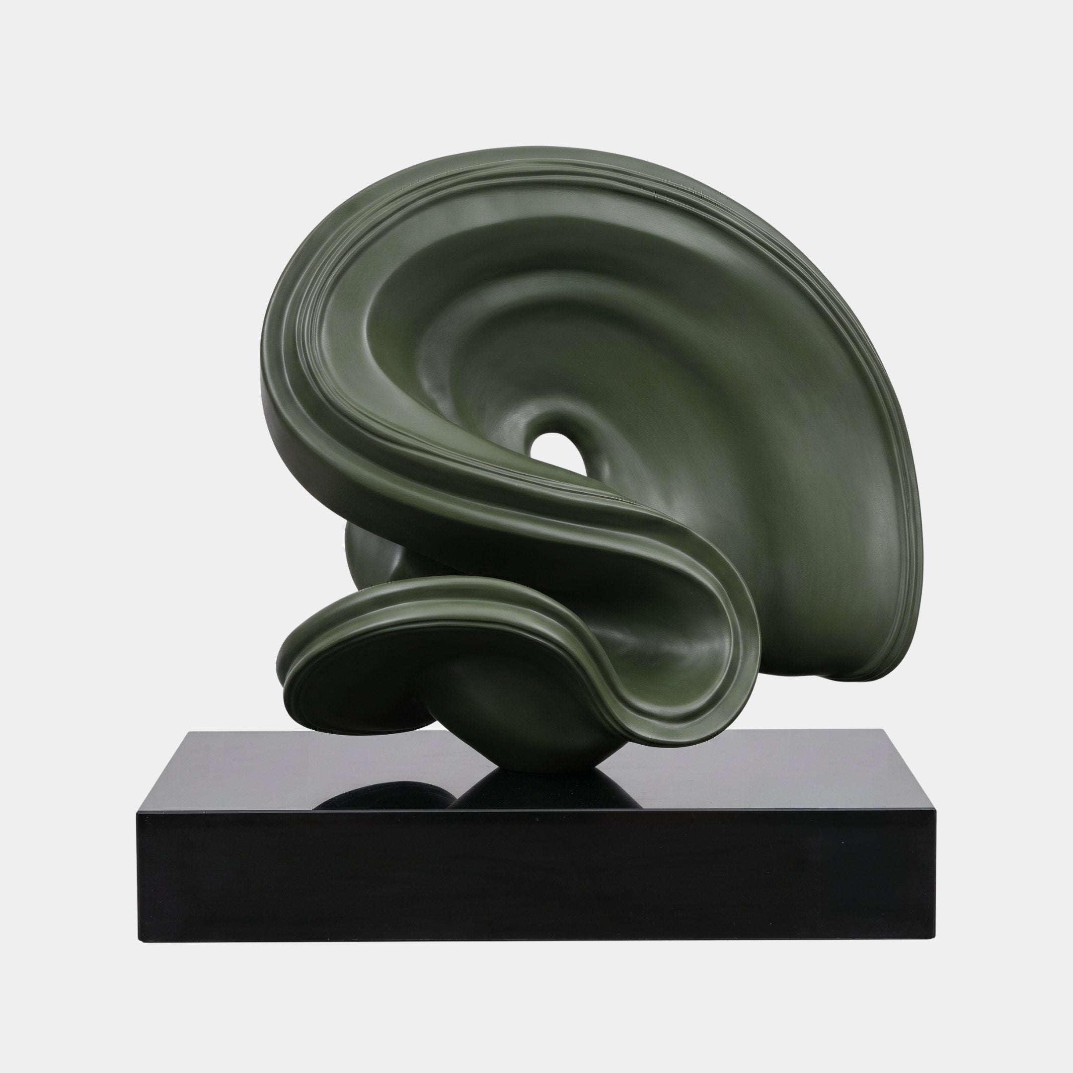 Lupus Green Abstract Sculpture - 90cm