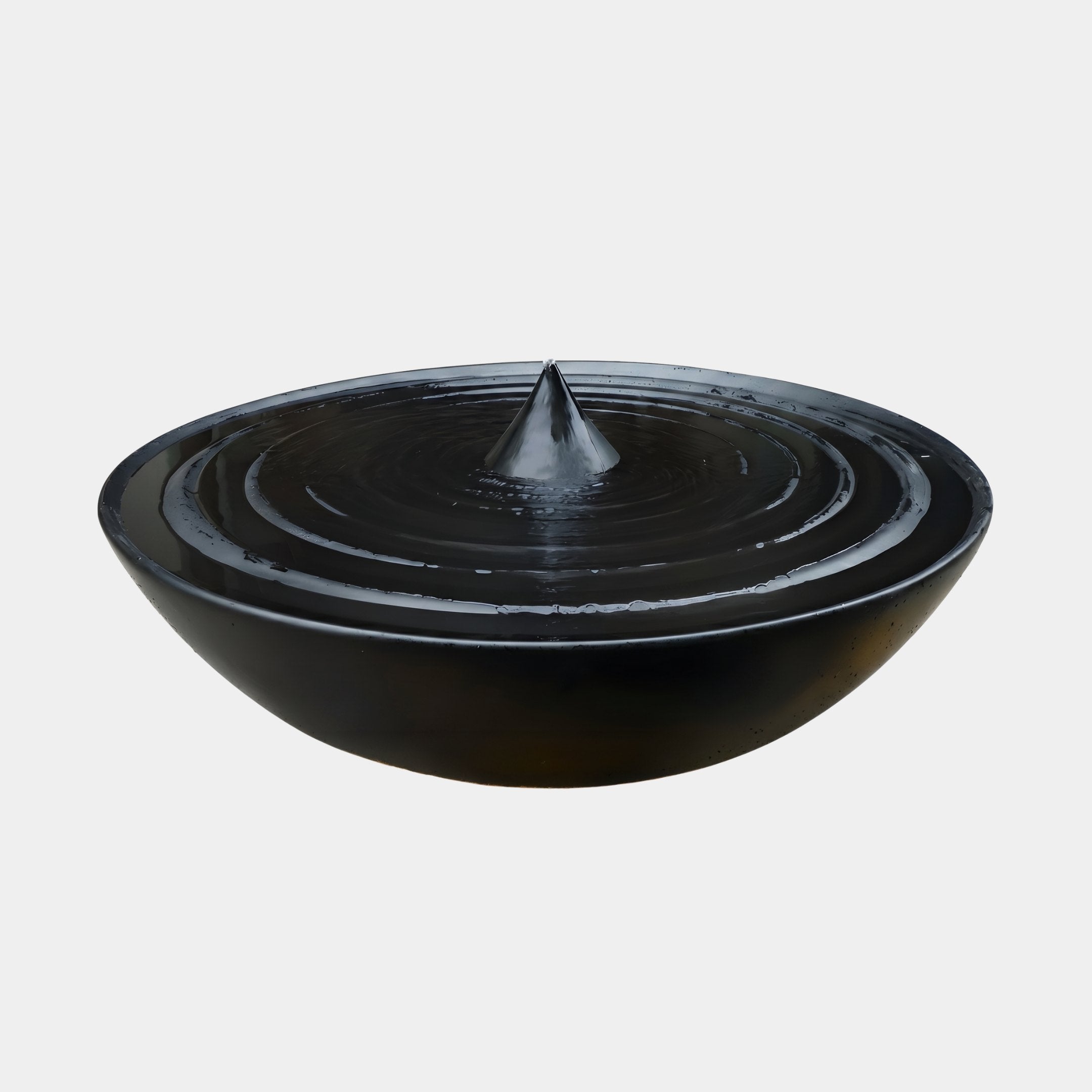 Osier Black Fountain Sculpture - 150cm