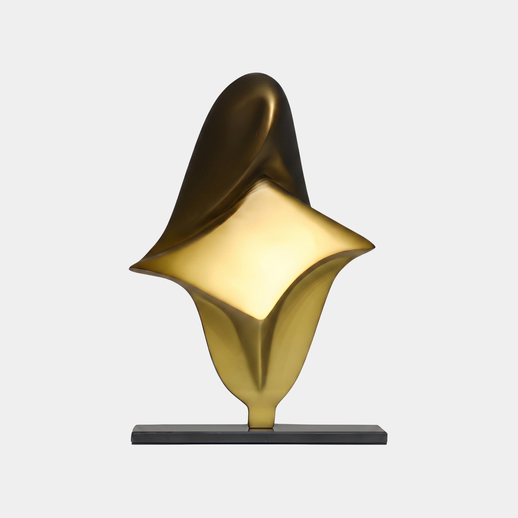 Polaris Gold & Black Star Sculpture - 45cm