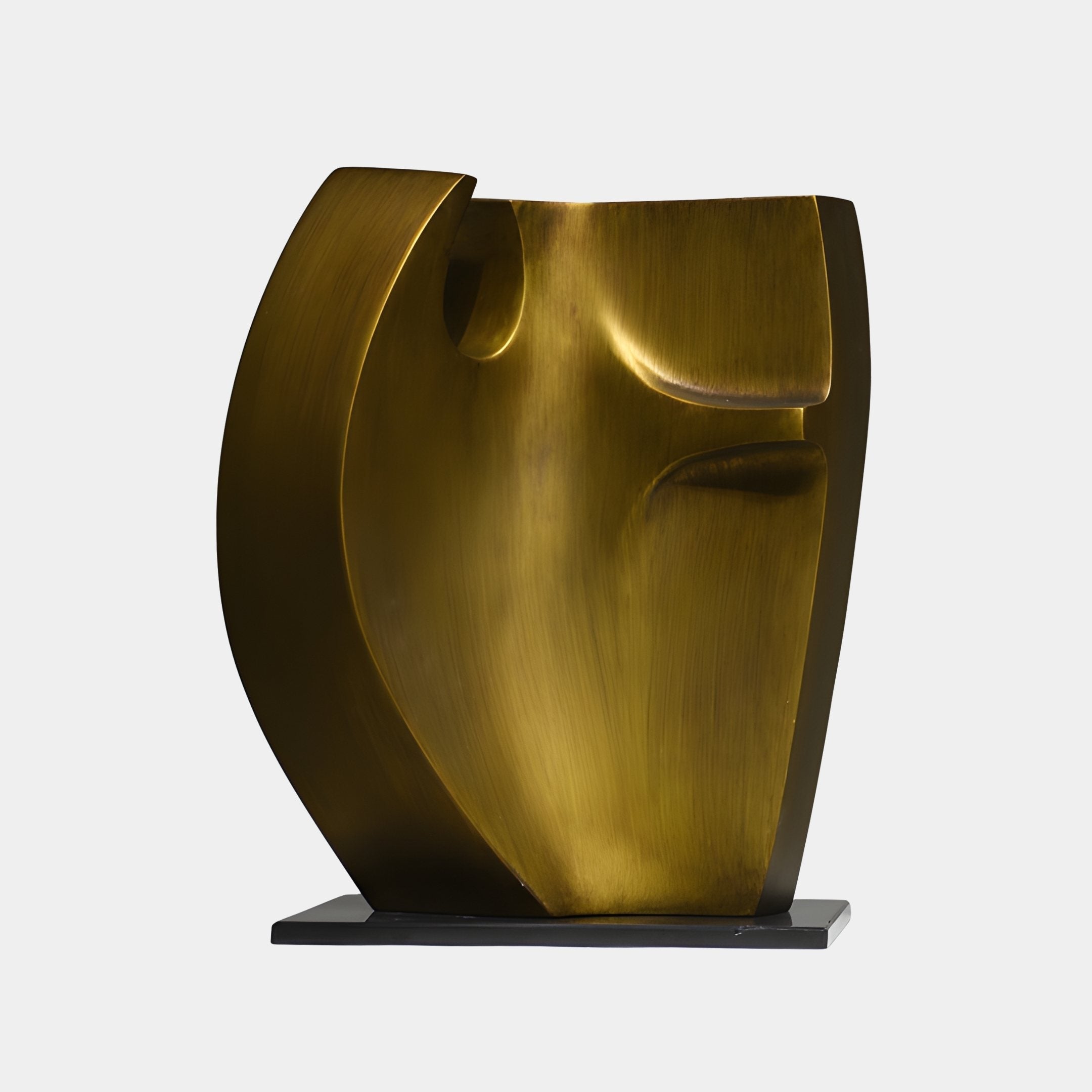 Patina Gold & Brown Sculpture - 45cm