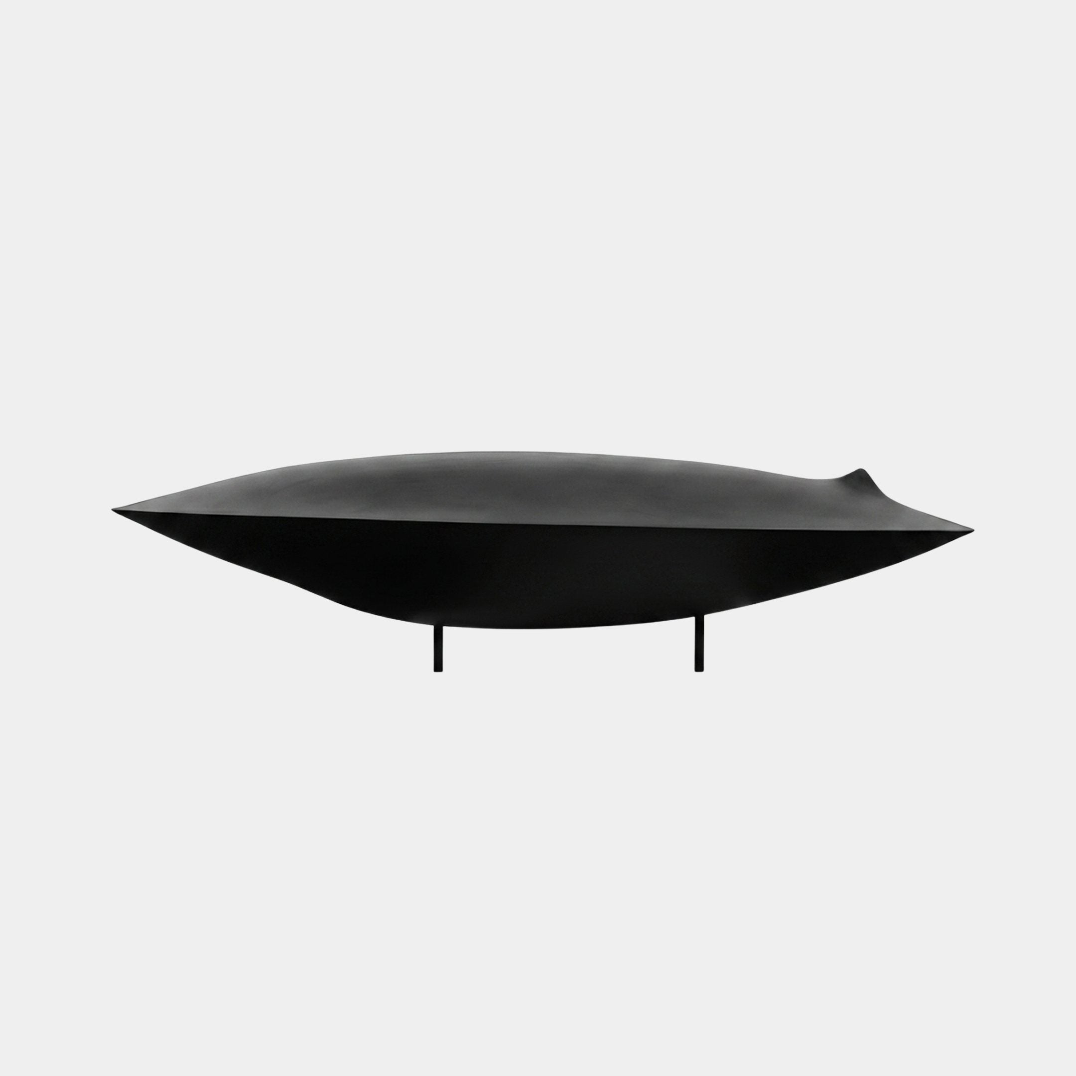 Sliver Black & Grey Dish Sculpture - 250cm